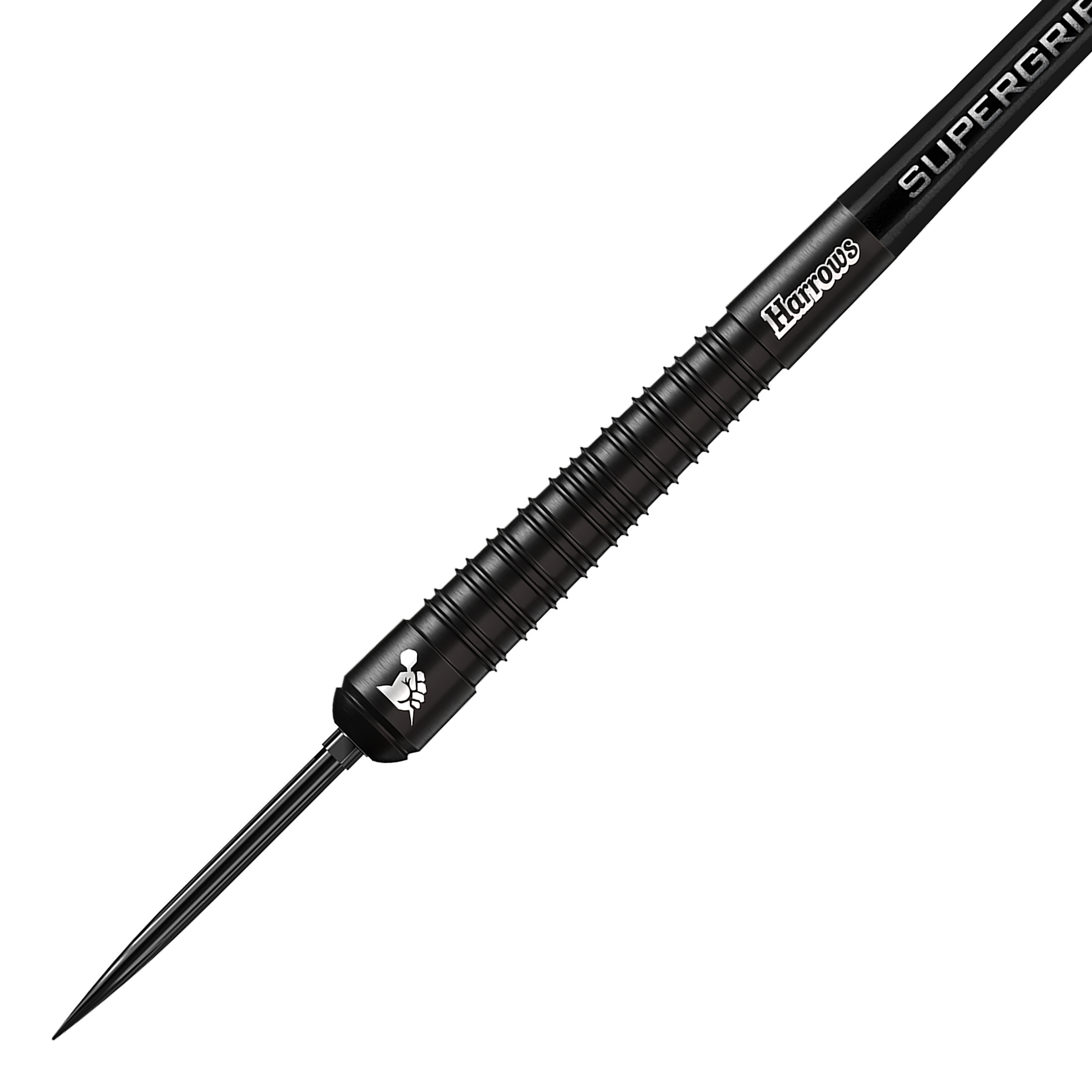 Freccette in acciaio Harrows Supergrip 90 Black Edition Quick Point Diese Steeldarts gehören zur Harrows Supergrip 90 Black Edition Quick Point Serie. Sie bieten eine hochwertige Qualität und ein elegantes schwarzes Finish.