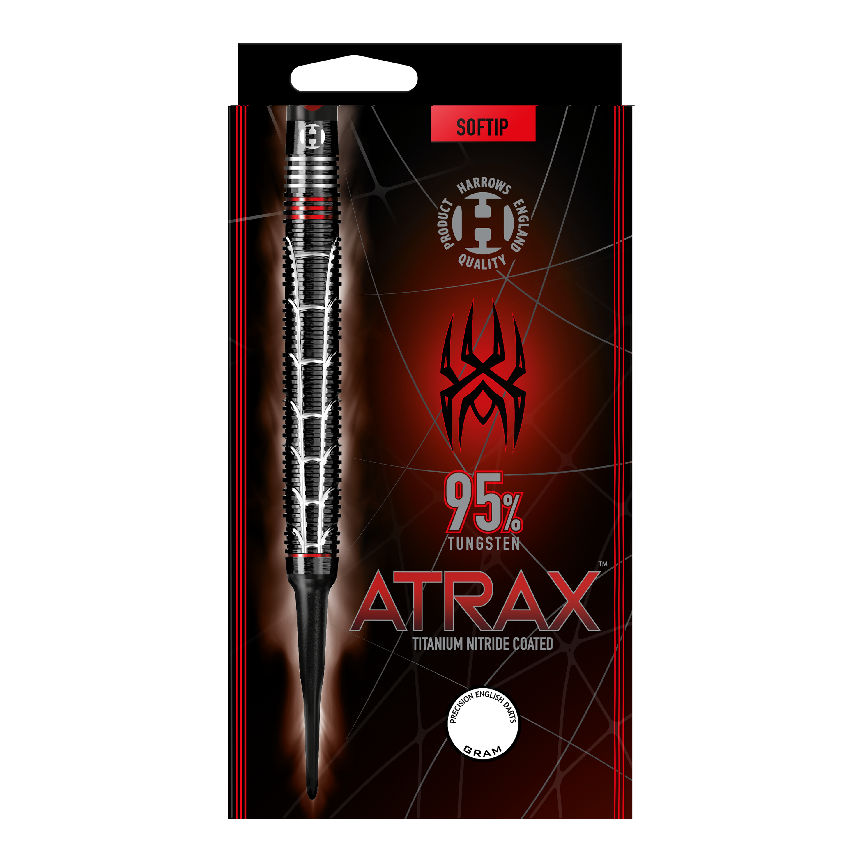 Harrows Atrax soft darts