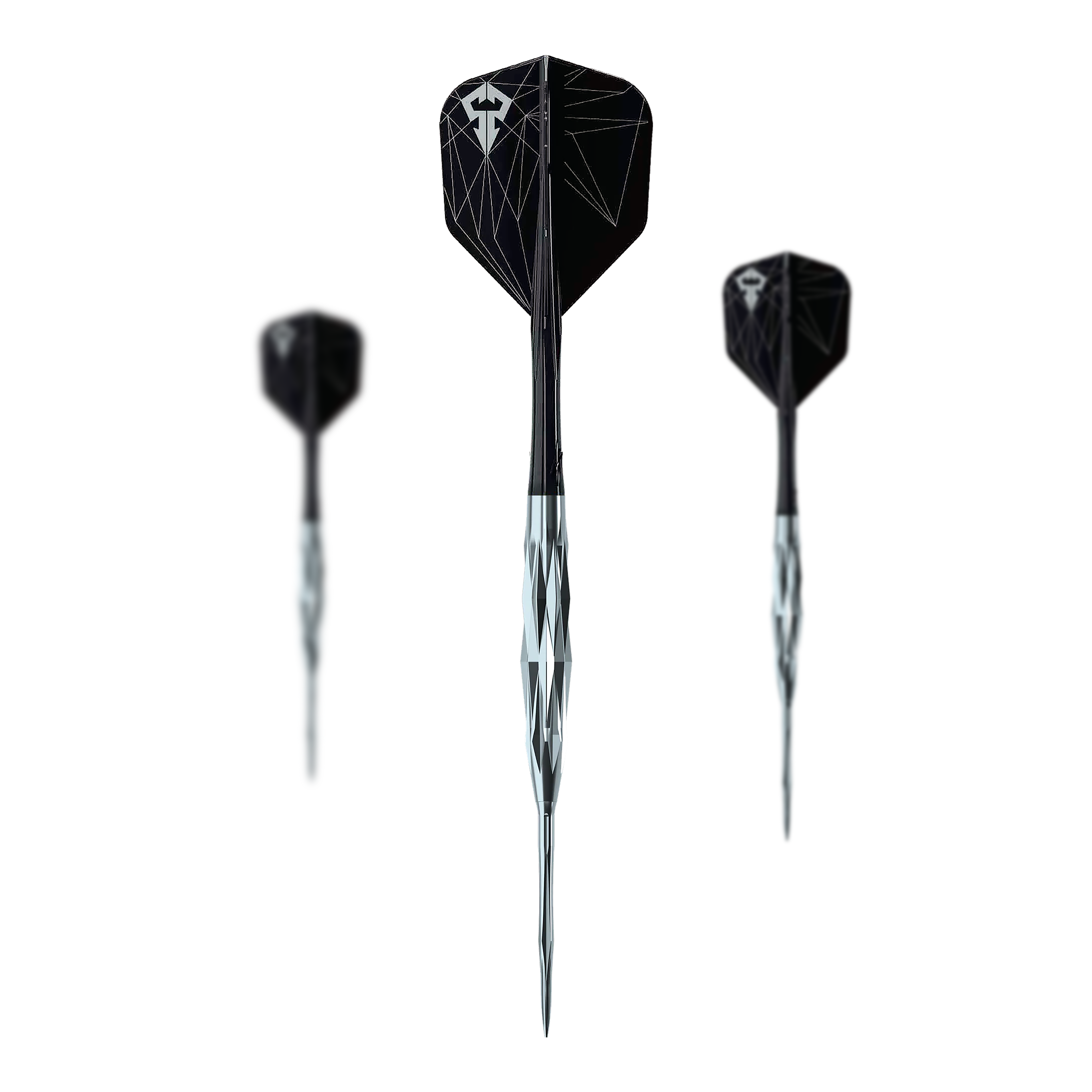 Ocelové šipky Caliburn Starships Series Hyperion - 22g Auf dem Bild sind die Caliburn Starships Series Hyperion Steeldarts im Set zu sehen. Sie eignen sich perfekt für Steeldart-Enthusiasten.