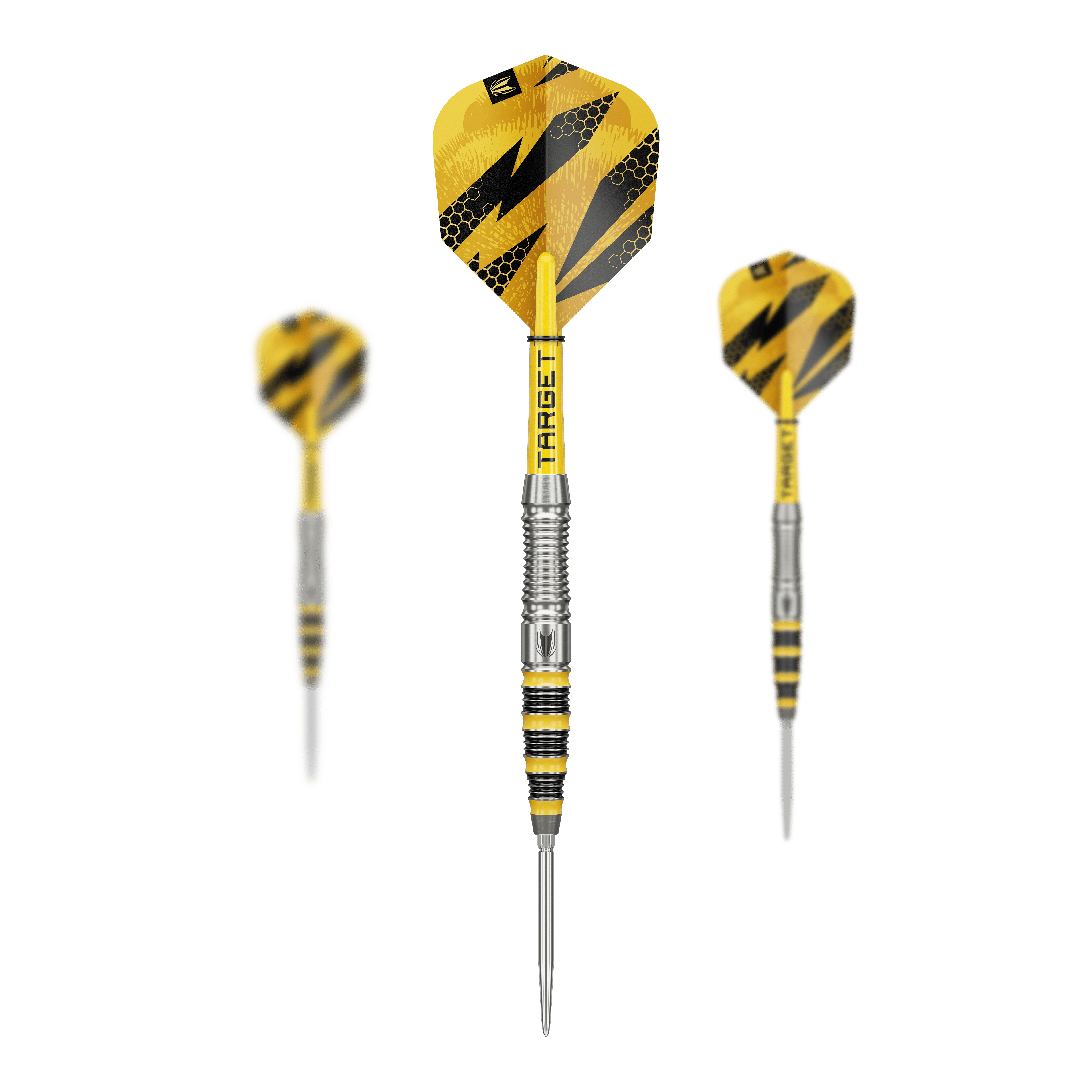 Target Buzz 03 Swiss Points Steeldarts Abgebildet ist das Target Buzz 03 Swiss Points Steeldarts Set. Die Darts sind für das Steeldart-Spiel geeignet.