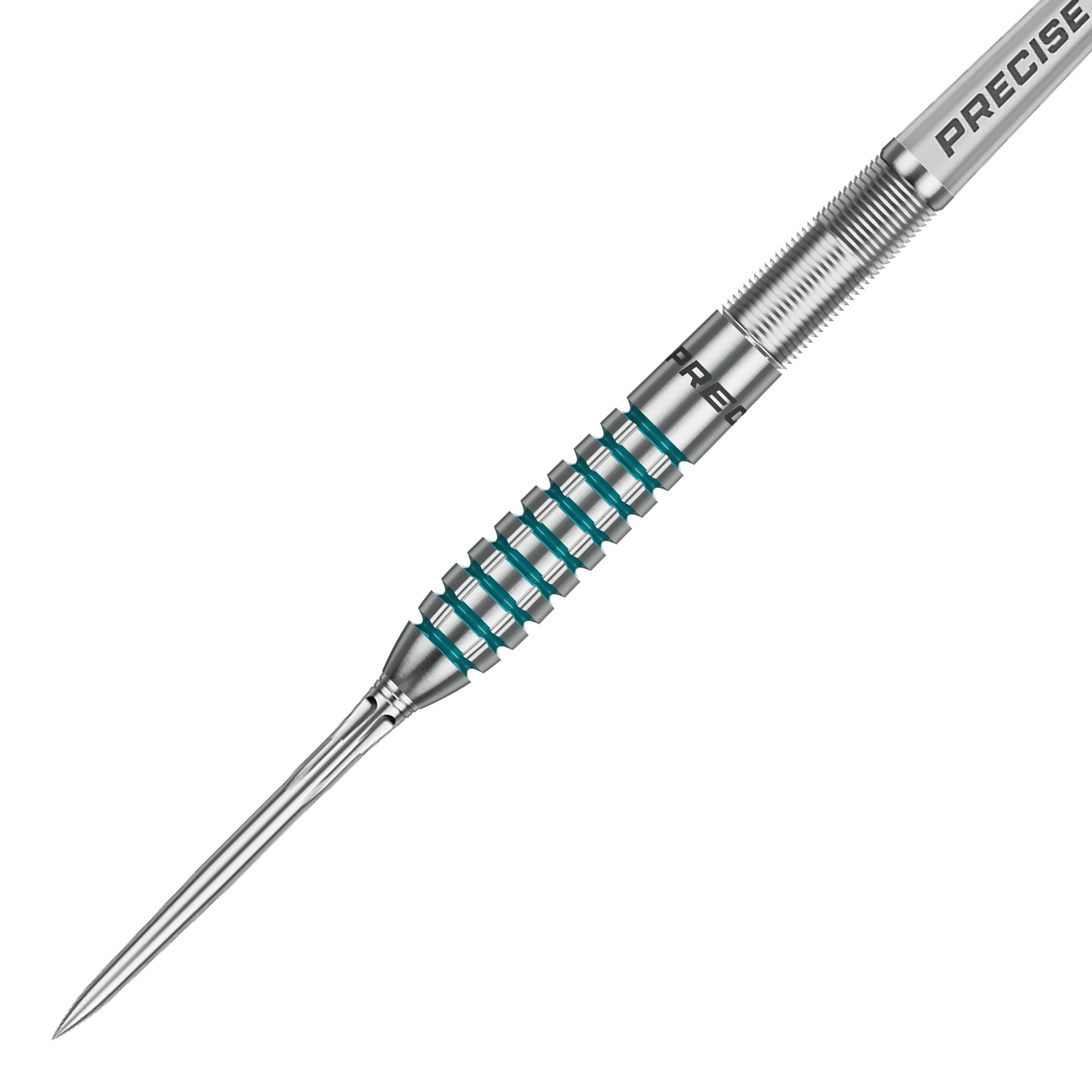 Fléchettes en acier Precise 180 MRV1 Das Bild zeigt die Precise 180 MRV1 Steeldarts - 23g. Die Steeldarts sind deutlich zu erkennen und eignen sich ideal für Dartspieler.