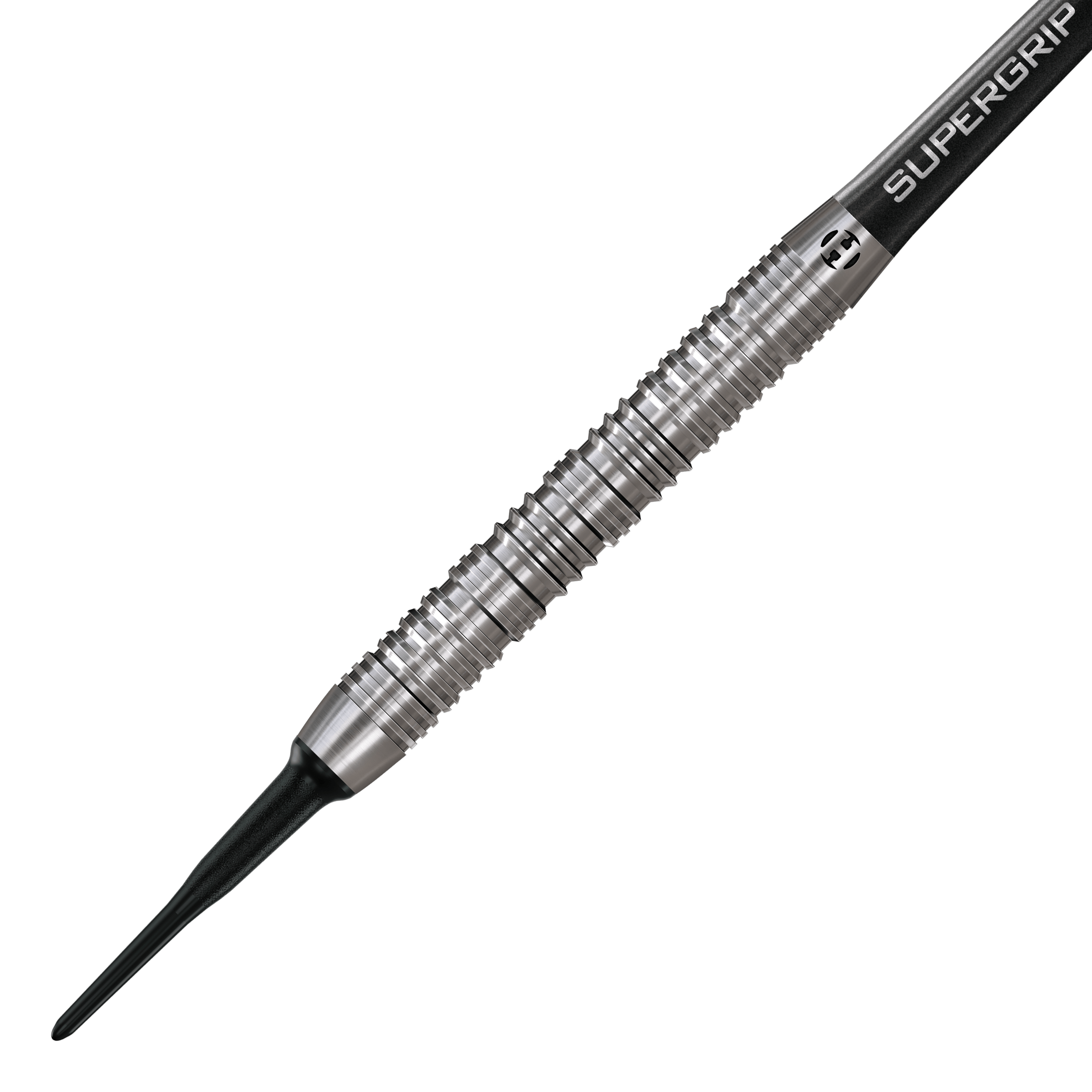 Harrows Impact Softdarts Das Bild zeigt die Harrows Impact Softdarts. Die Darts werden aus einer anderen Perspektive dargestellt.