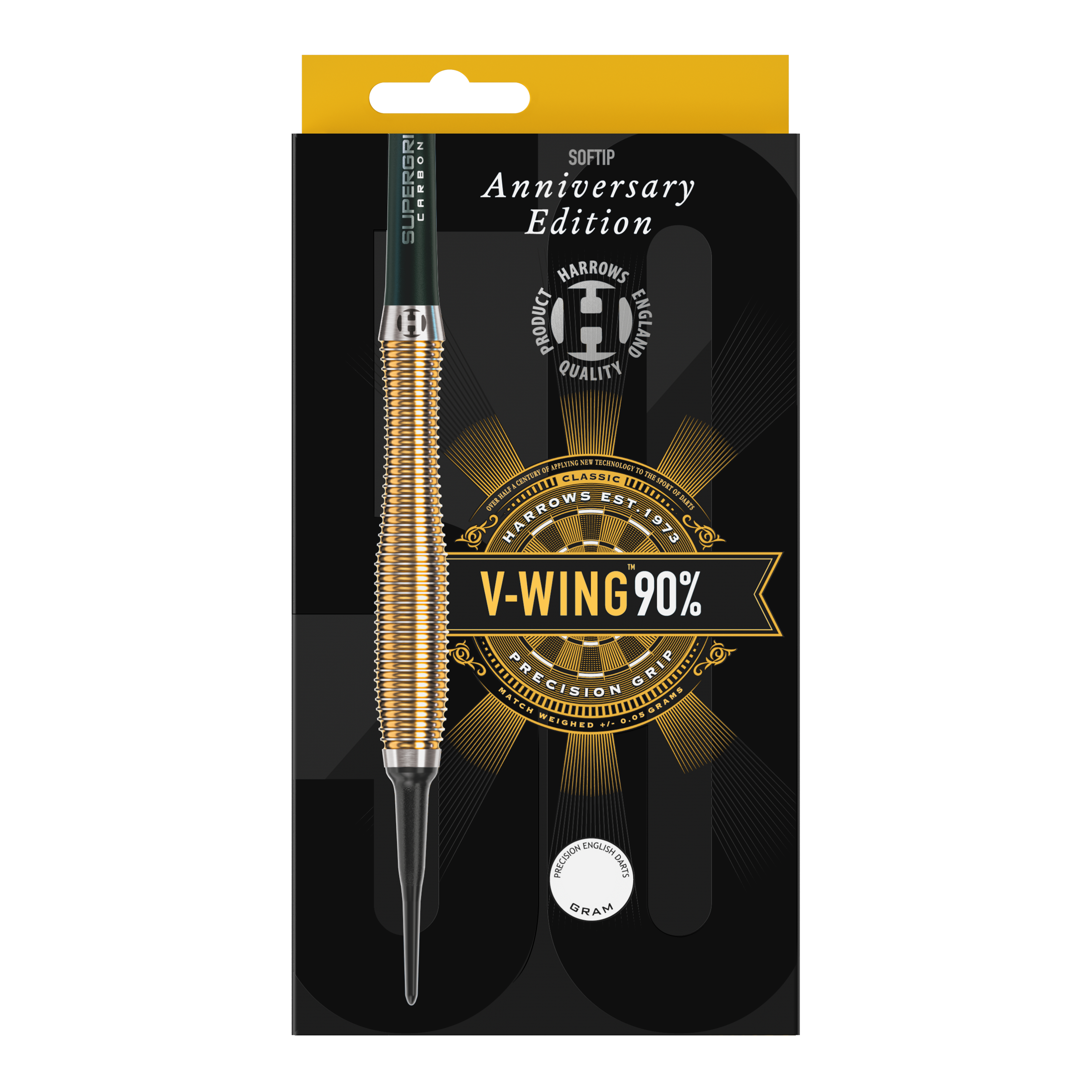 Harrows Anniversary Edition V-Wing Soft Darts - 18g