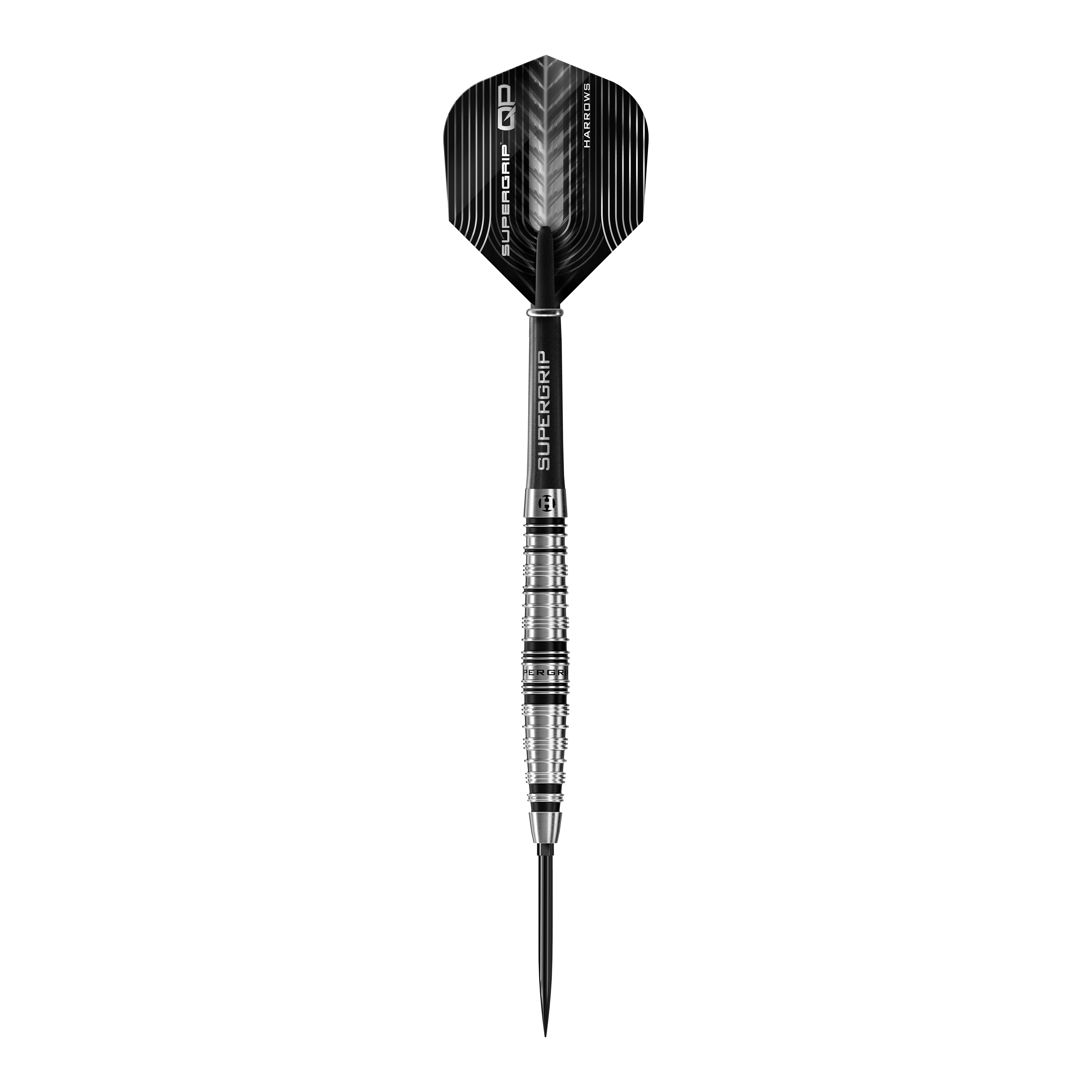 Dardos de acero Harrows Supergrip Torpedo Quick Point Das Bild präsentiert die Harrows Supergrip Torpedo Quick Point Steeldarts. Sie sind ideal für präzise Würfe und intensiven Einsatz.