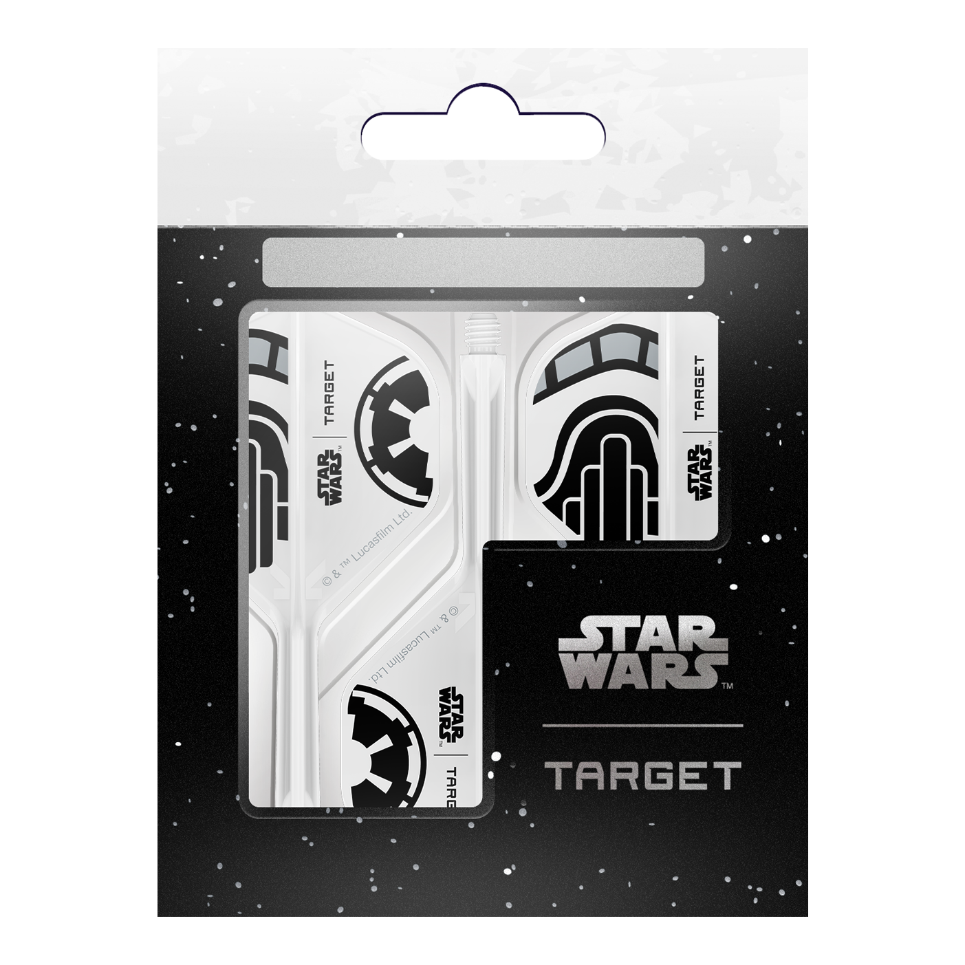 Target Star Wars K-Flex Stormtrooper No2 Standard Flights Target Star Wars K-Flex Stormtrooper No2 Standard Flights. Standard-Dartsflights mit Stormtrooper-Motiv inspiriert von Star Wars.