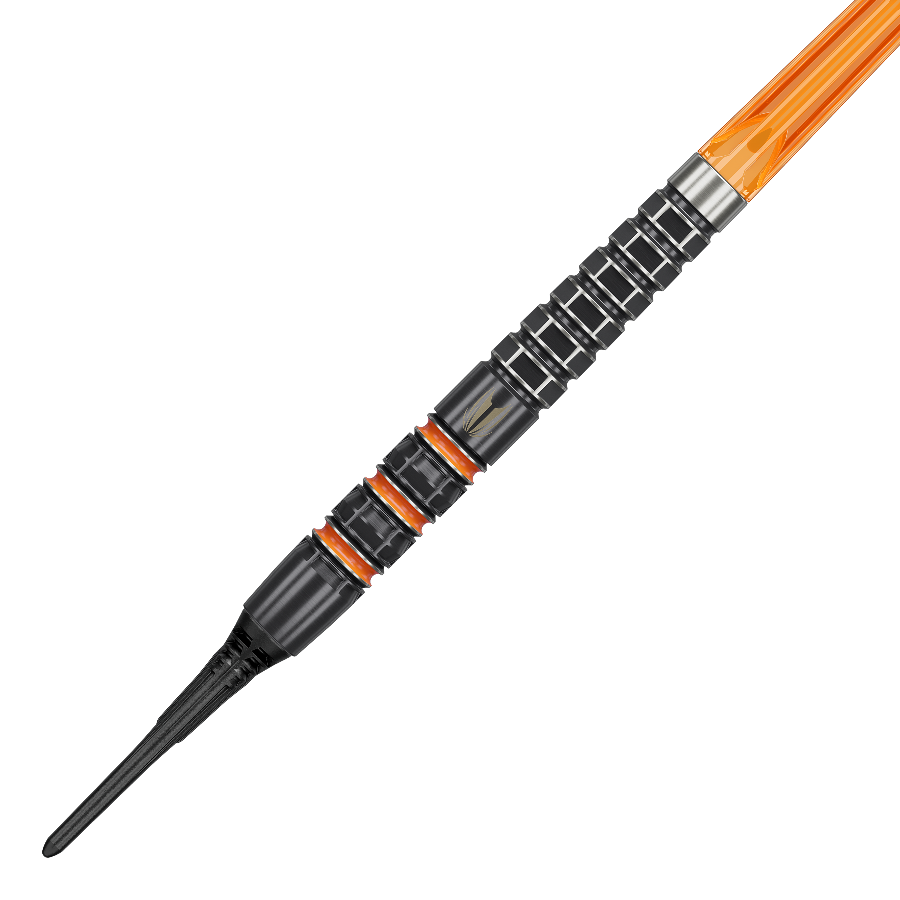Terč Raymond Van Barneveld 95K měkké šipky - 20g Zu sehen sind die Target Raymond Van Barneveld 95K Softdarts mit 20g Gewicht. Das Bild betont das Design der Darts.