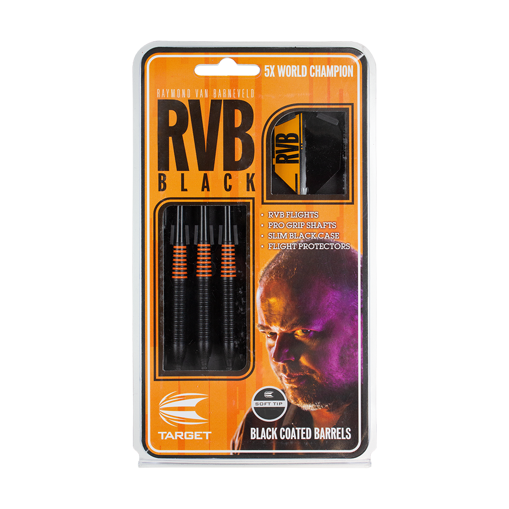 Target RVB Black Brass Softdarts - 19g