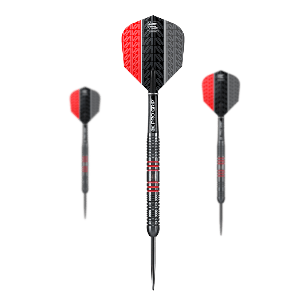 Target Vapor8 Black Red steel darts