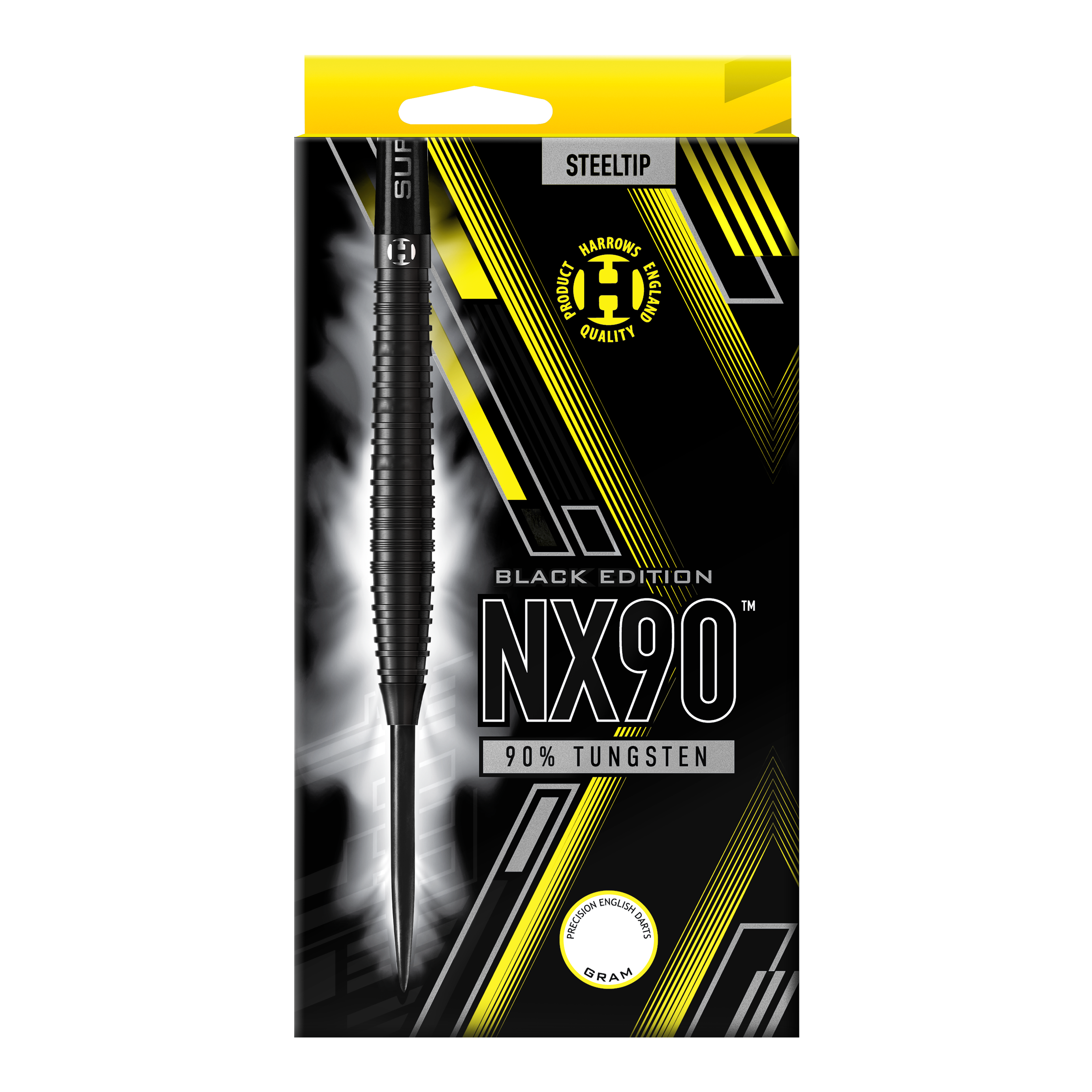 Rzutki stalowe Harrows NX90 Black Edition