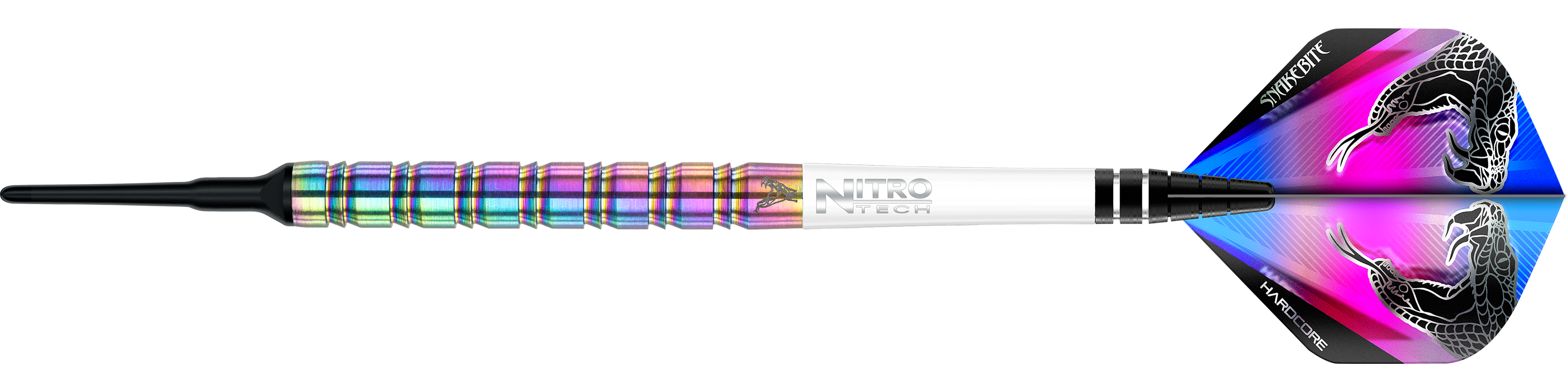 Red Dragon Peter Wright Snakebite 1 Rainbow Softdarts - 18 g