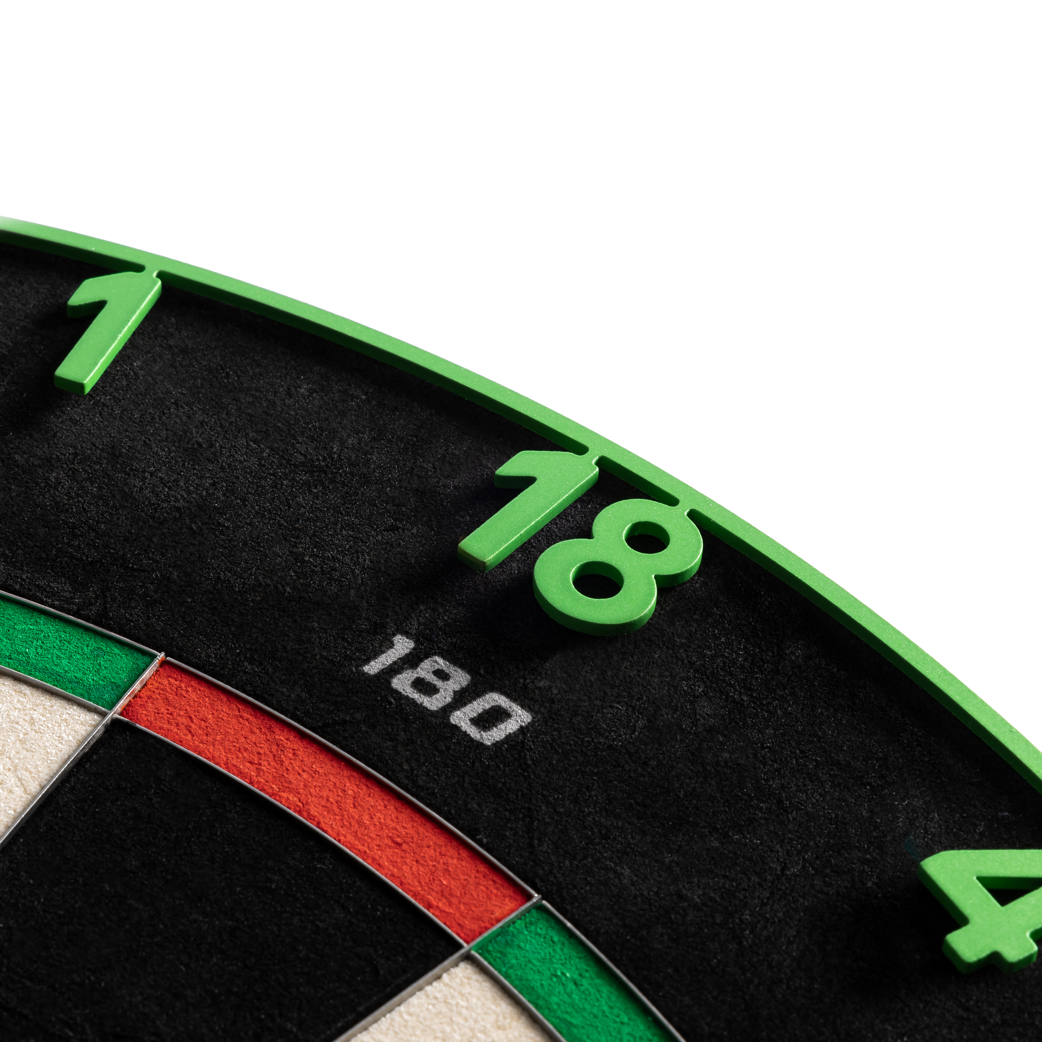 Ocelový terč Precise 180 Endorphine s číslovaným kroužkem - smaragdově zelený Das Precise 180 Endorphine Steeldartboard mit Nummernring wird hier präsentiert. Die Scheibe besitzt eine markante Optik.