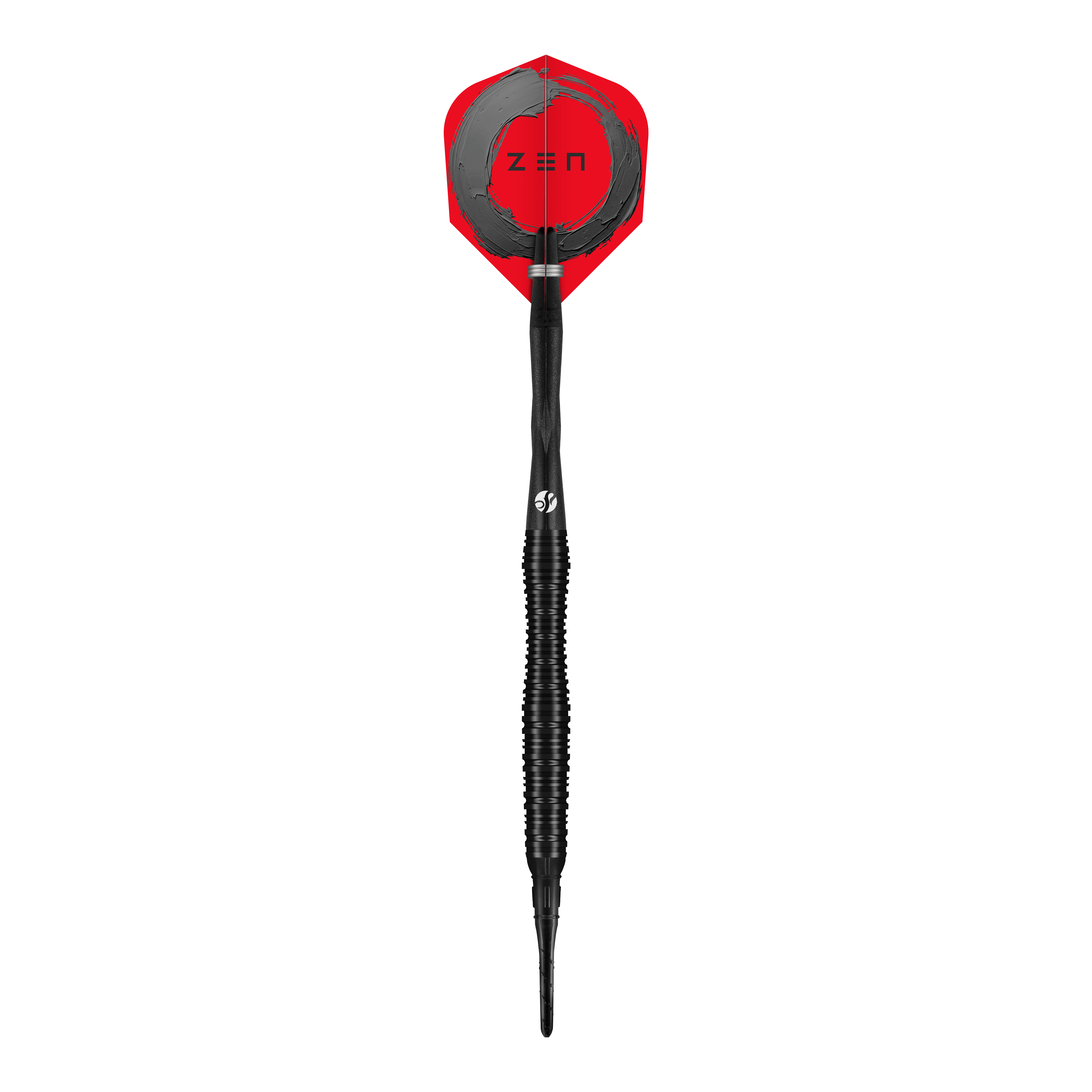 Shot ZEN Scallop Softdarts - 20g Hier sind die Shot ZEN Scallop Softdarts mit 20g Gewicht abgebildet. Das Bild zeigt die schlanke Form und das strukturierte Barrel.