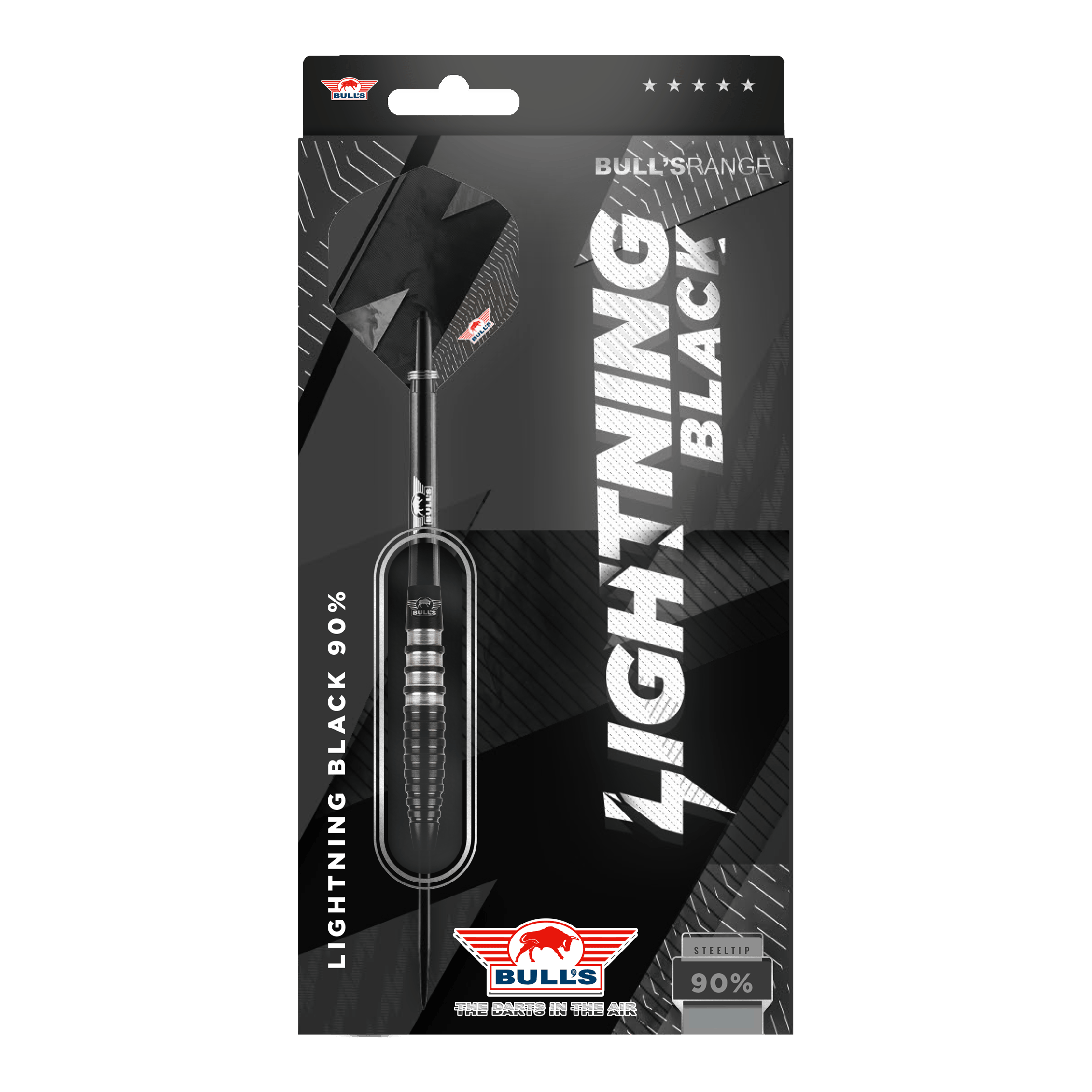 Rzutki Bulls NL Lightning Black Steel