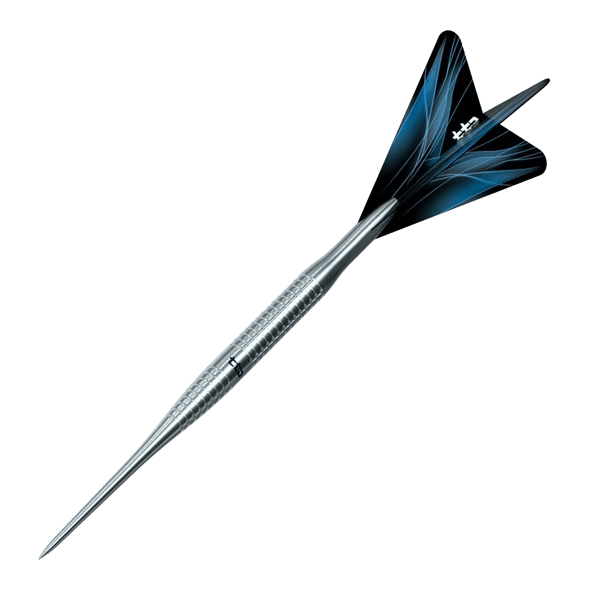 Dardos de acero Caliburn TTD Complete Titanium T3 Silver - 7 g Das Foto zeigt die Caliburn TTD Complete Titanium T3 Silver Steeldarts - 7g. Diese Dartpfeile sind silberfarben und bieten eine präzise Verarbeitung.