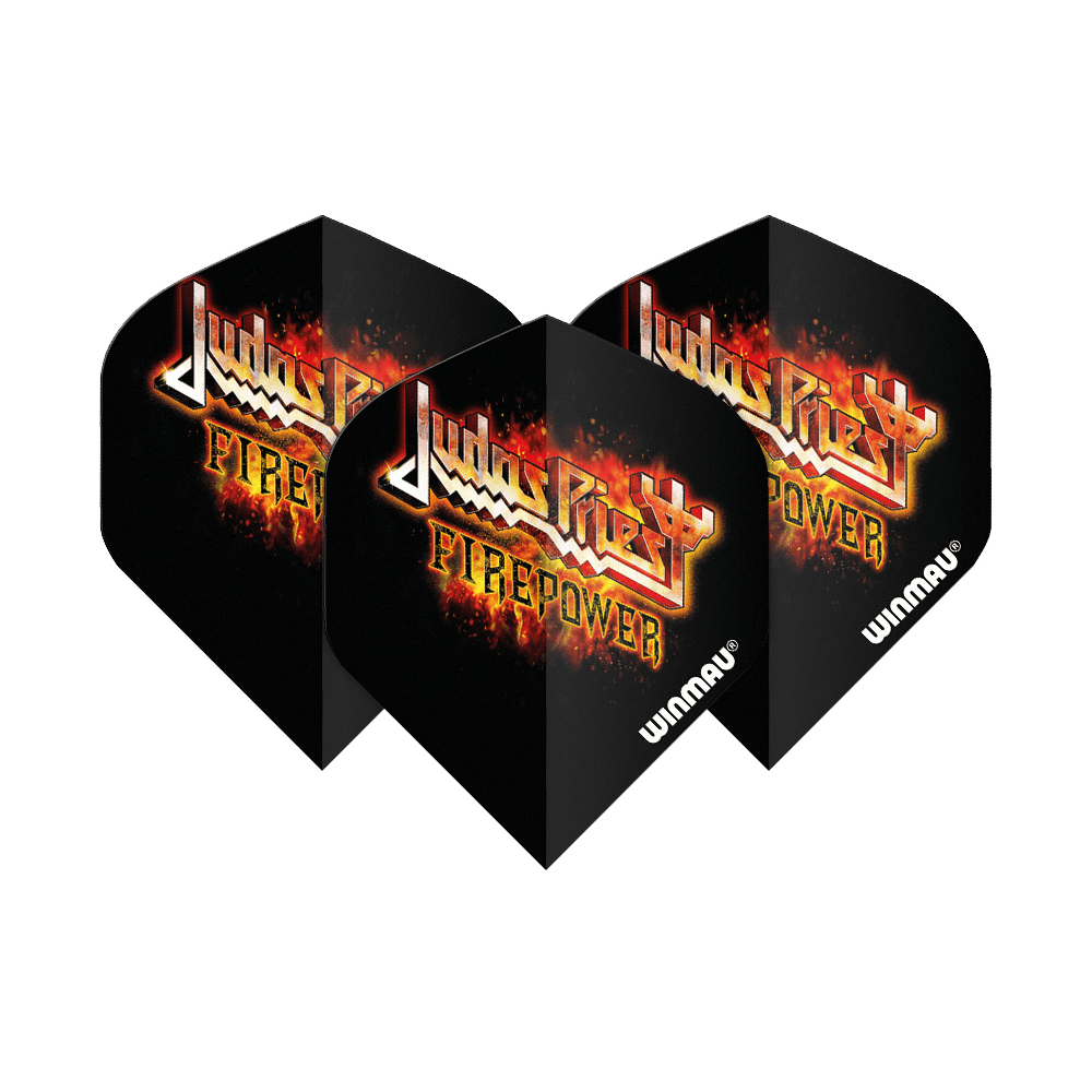 Winmau Rockstar Legends Judas Priest Siła ognia Standardowe loty