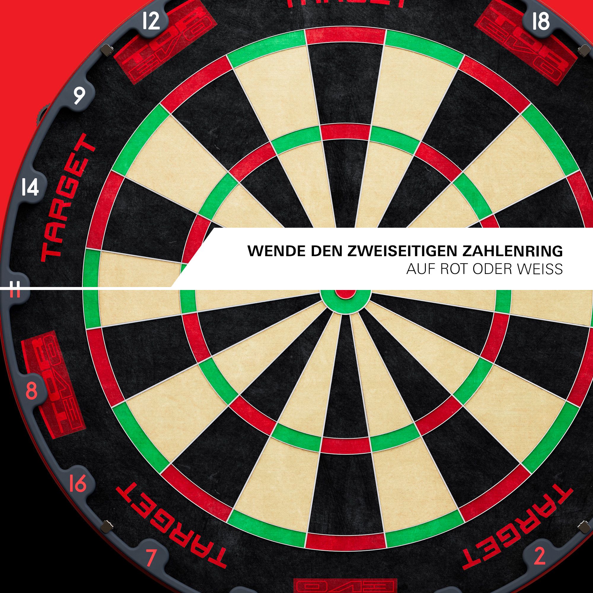 Target TOR EVO Steeldartboard