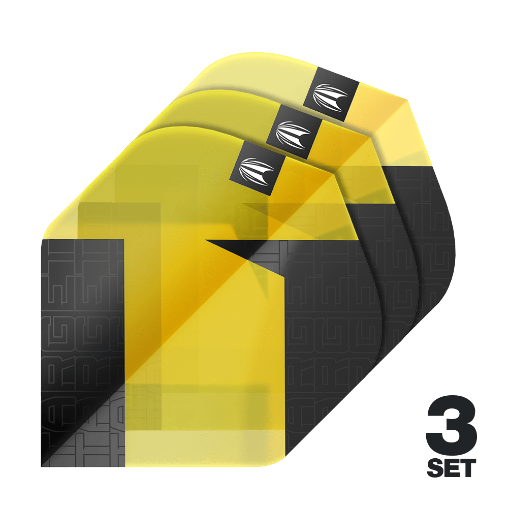 Plumas estándar Target Pro Ultra TAG amarillas No2 - 3 juegos