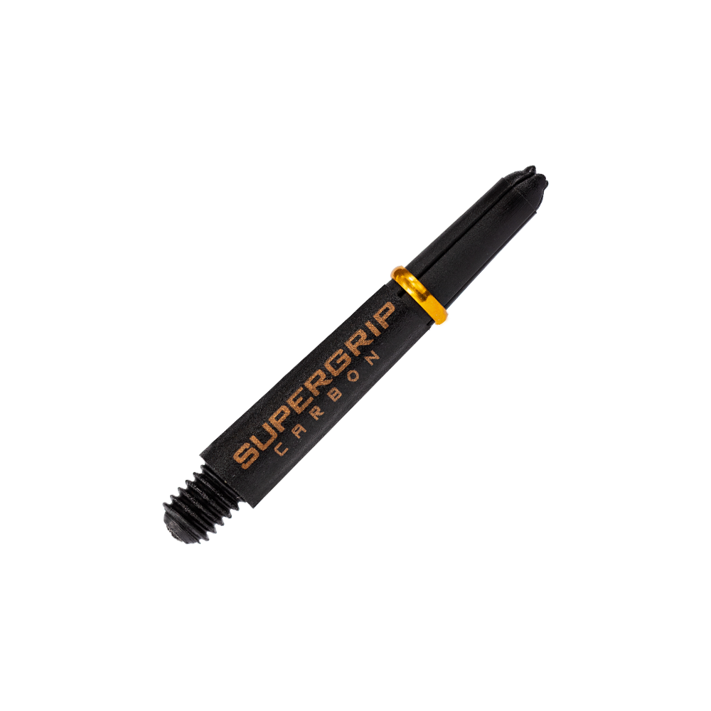 Tiges De Fléchettes Harrows Carbon 360 – Rotatives, Top Spin, Taille Medium, Jaune