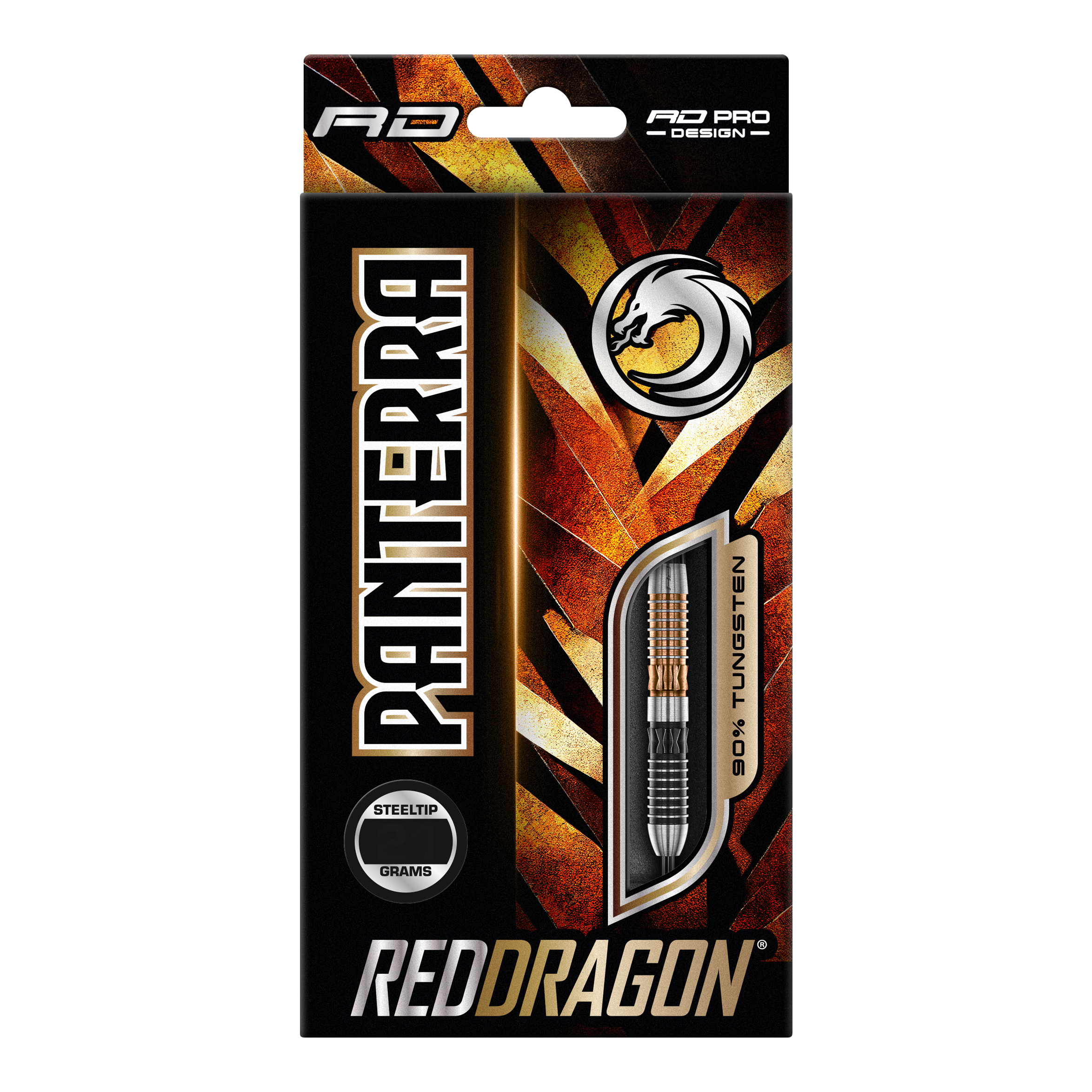 Red Dragon Panterra stalen dartpijlen