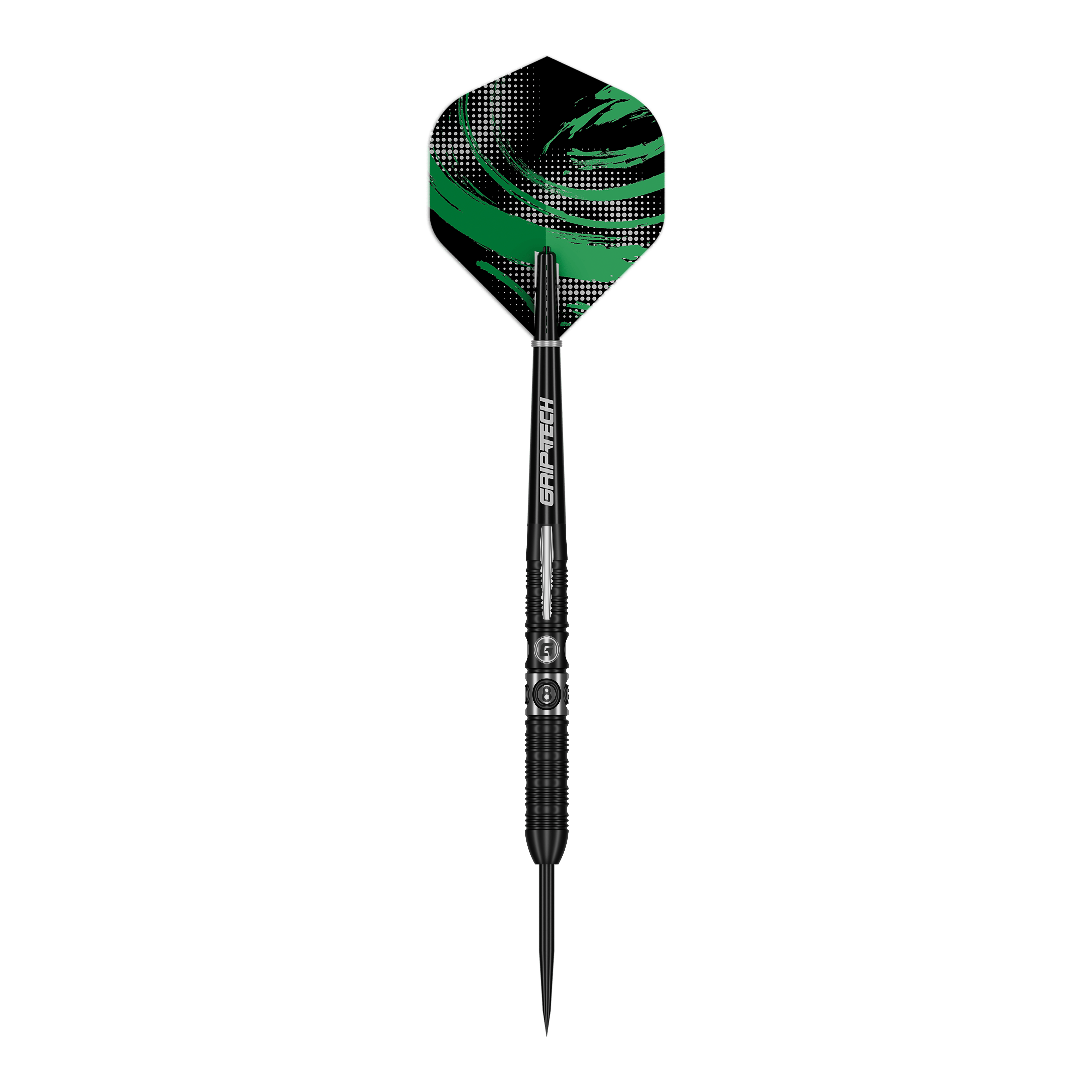 Freccette in acciaio GOAT 8-Ball GOAT 8Ball Steeldarts sind auf diesem Bild abgebildet. Das Bild zeigt die Details dieses Steeldarts-Produkts.