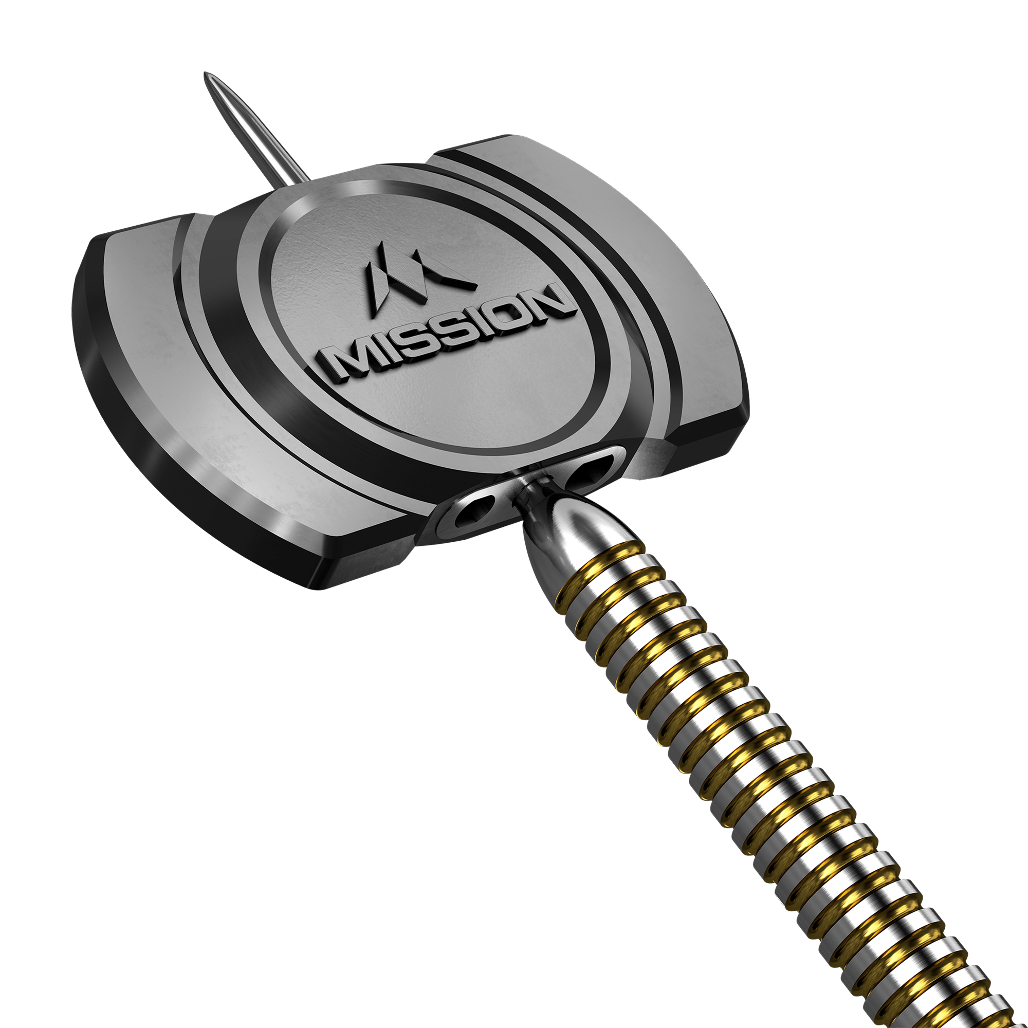 Mission R2.5 Rapid Point Tool Hier sieht man das Mission R2.5 Rapid Point Tool aus einer anderen Perspektive. Es wird für die Bearbeitung von Dartspitzen verwendet.