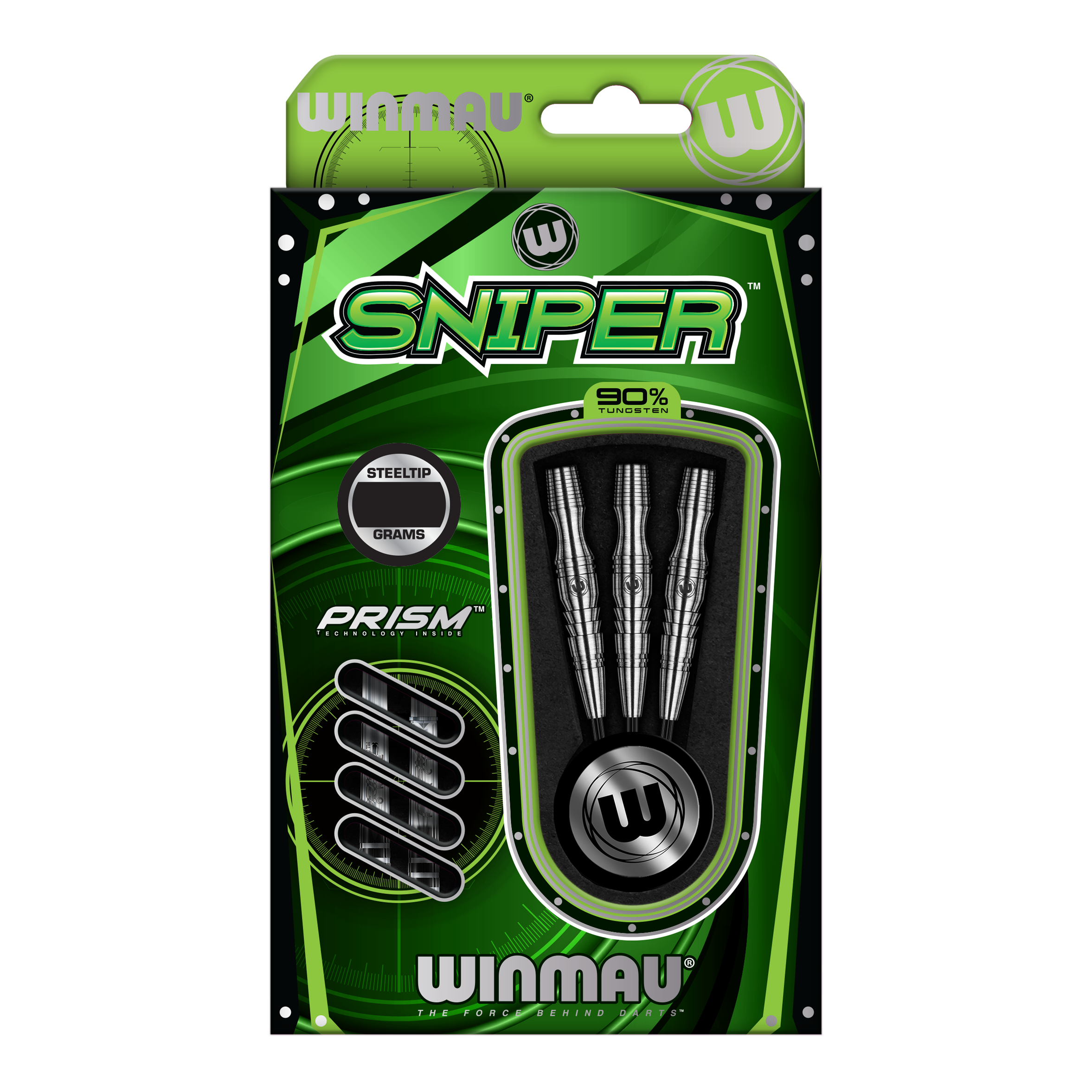 Dardos de acero Winmau Sniper V3
