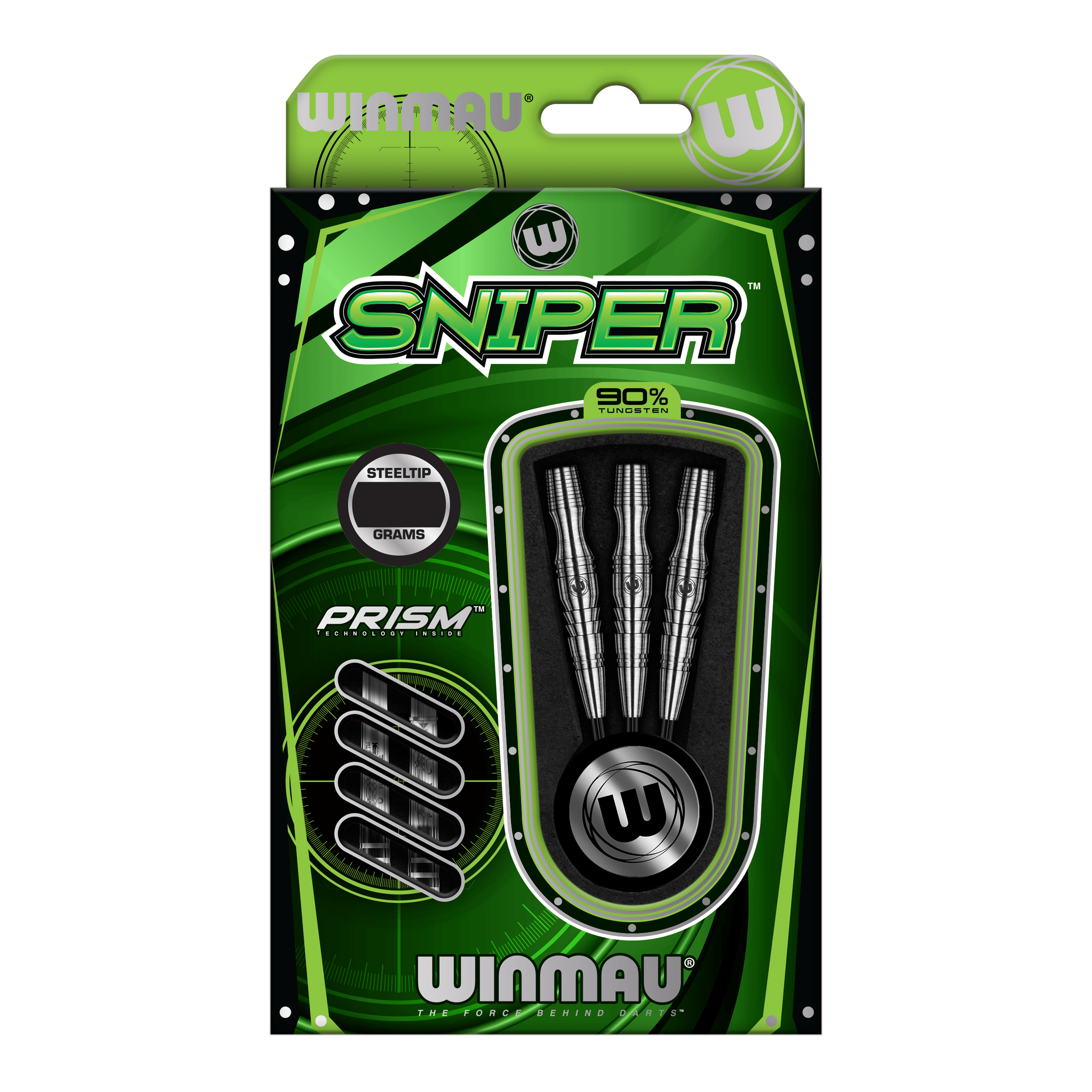 Winmau Sniper V3 Steeldarts Winmau Sniper V3 Steeldarts. Die Darts sind mit dunklen und metallischen Akzenten versehen.