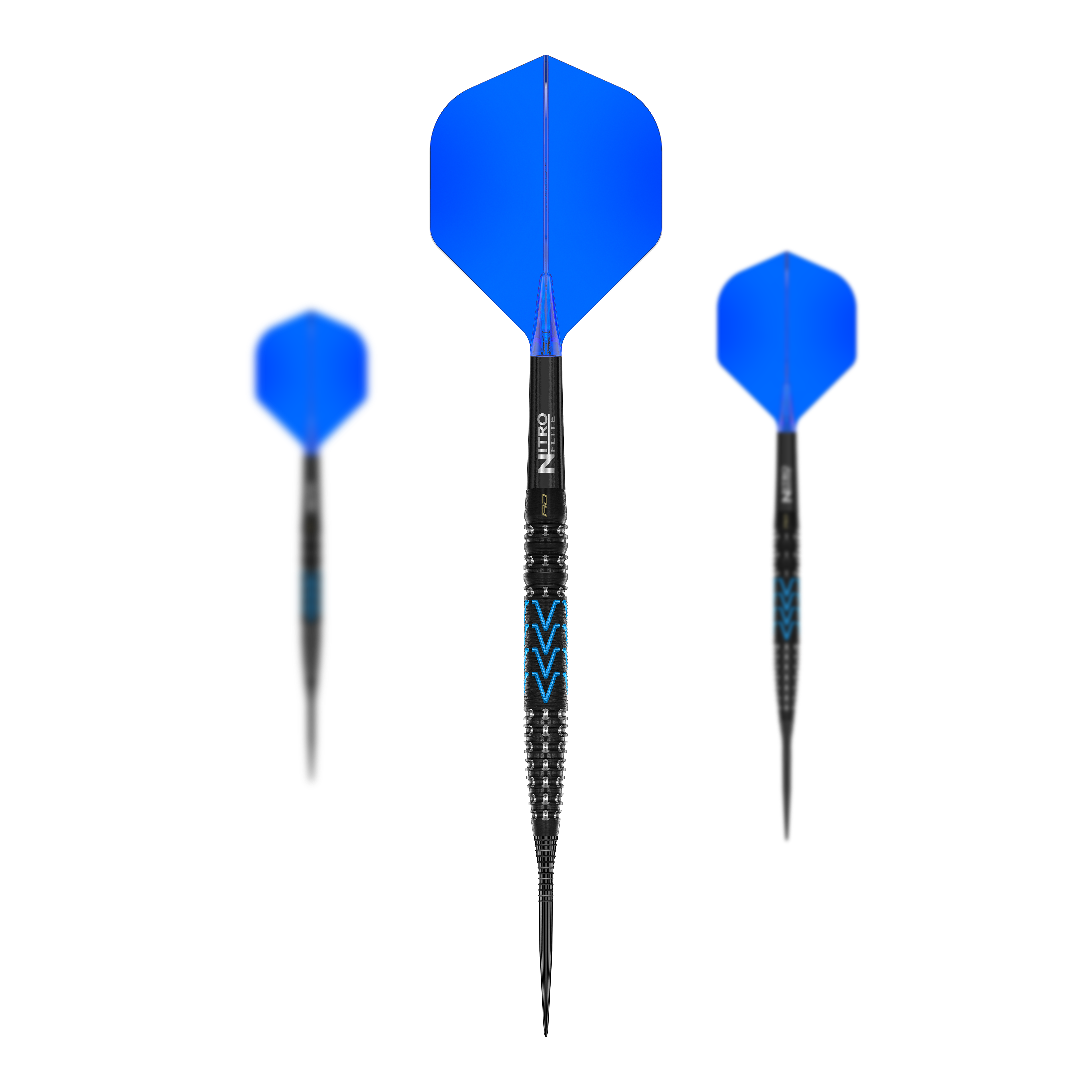 Dardos cónicos de acero Red Dragon Amp