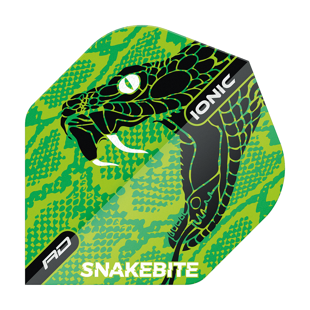 Red Dragon Hardcore Ionic Snakebite Tête Verte Vols Standard