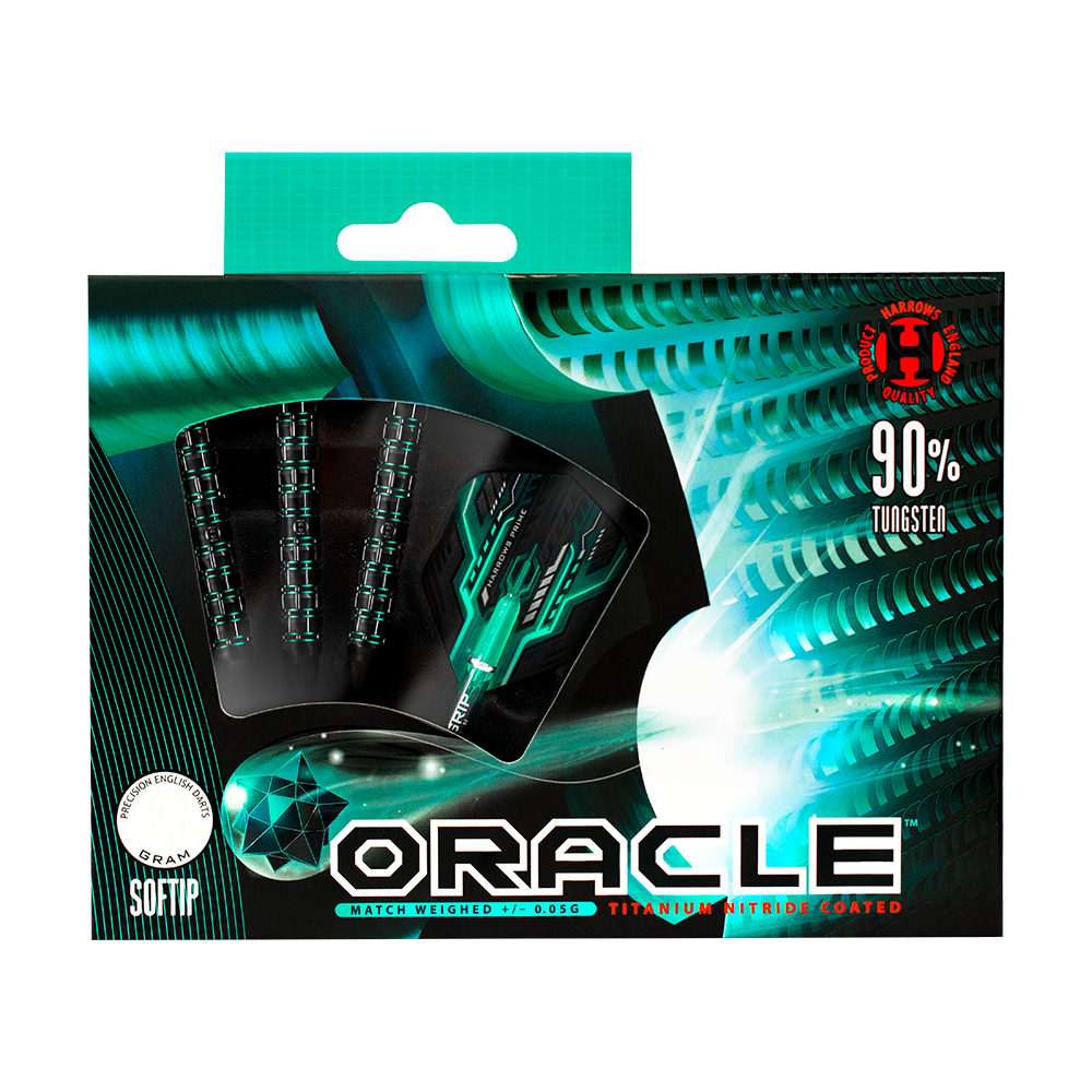 Harrows Oracle 90% Tungsten Softdarts - 18g