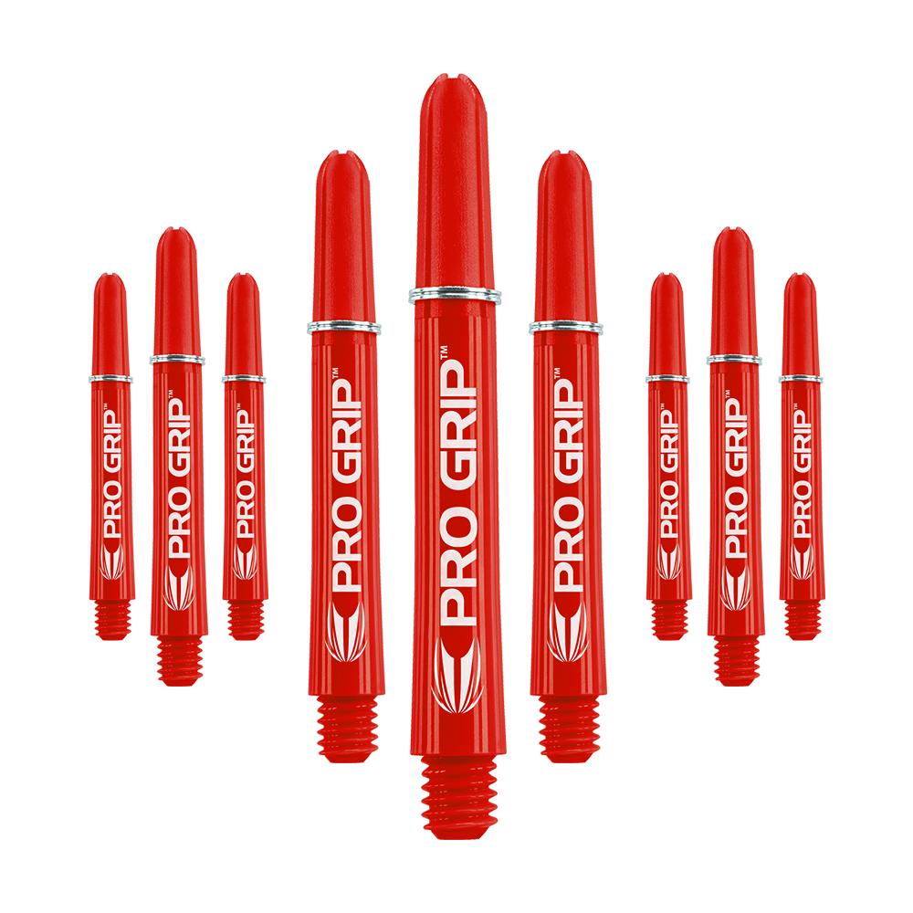 Target Pro Grip Shafts - 3 Sets - Red
