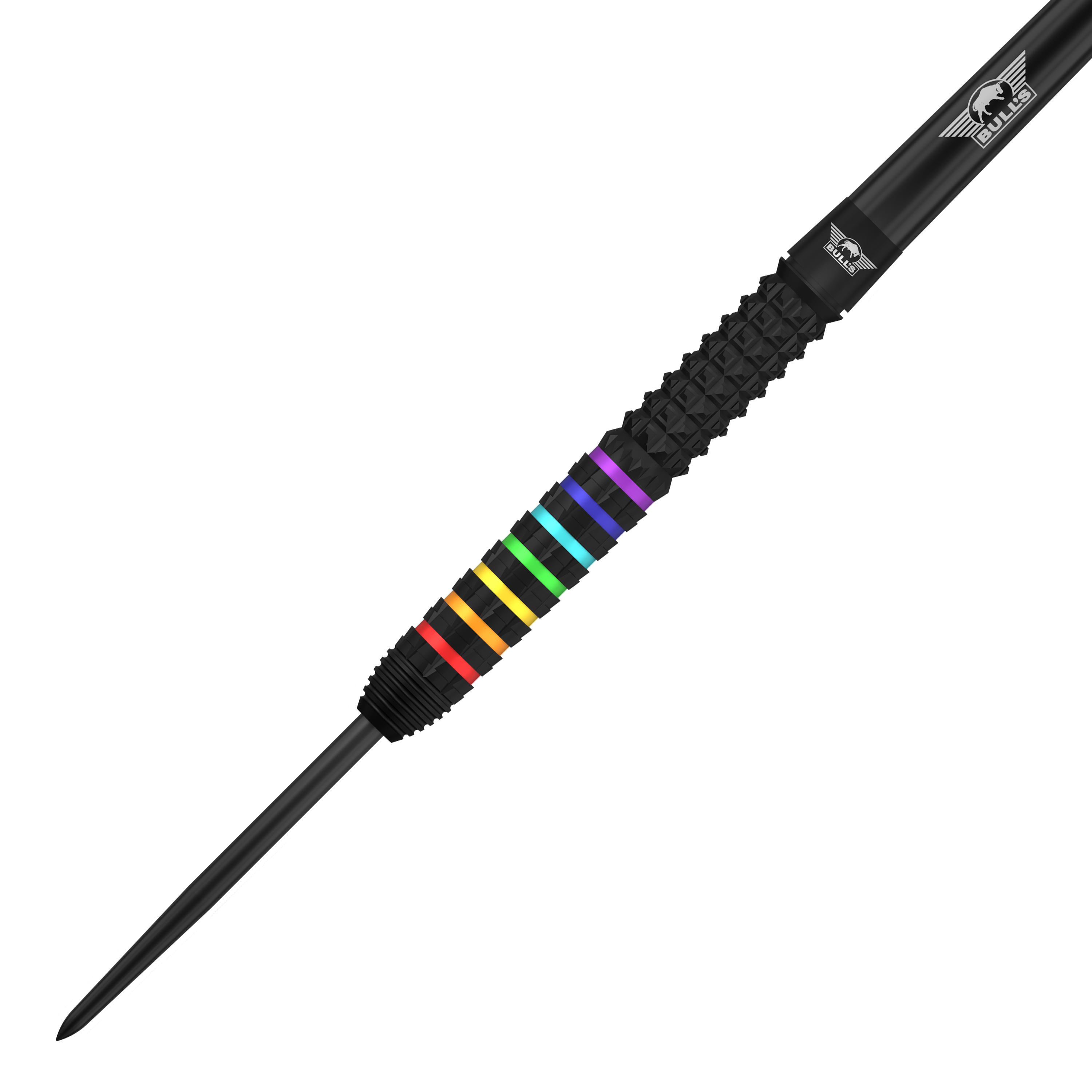 Bulls NL Ricky Evans Rapid 95 steel darts Abgebildet sind die Bulls NL Ricky Evans Rapid 95 Steeldarts mit 23g. Das Foto hebt das Design und die Form der Darts hervor.