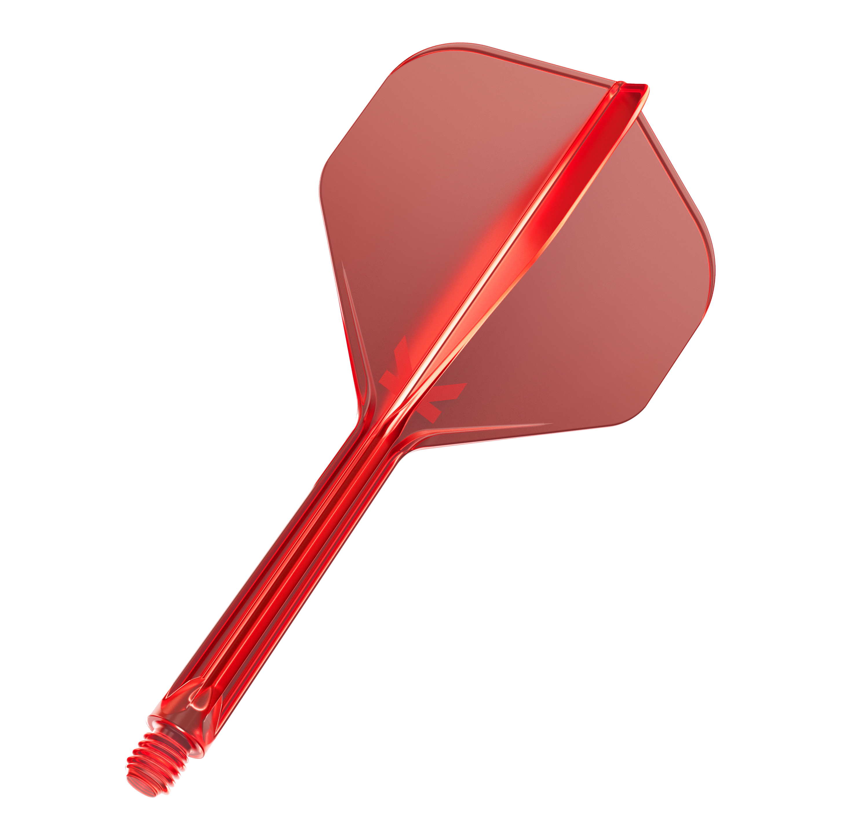 System lotu Target K-Flex No2 Standard – czerwony Dies ist ein rotes Dart-Flügel-Set mit einem integrierten Schaft. Es hat ein einfaches, durchsichtiges Design und ist für den Einsatz bei Darts geeignet.