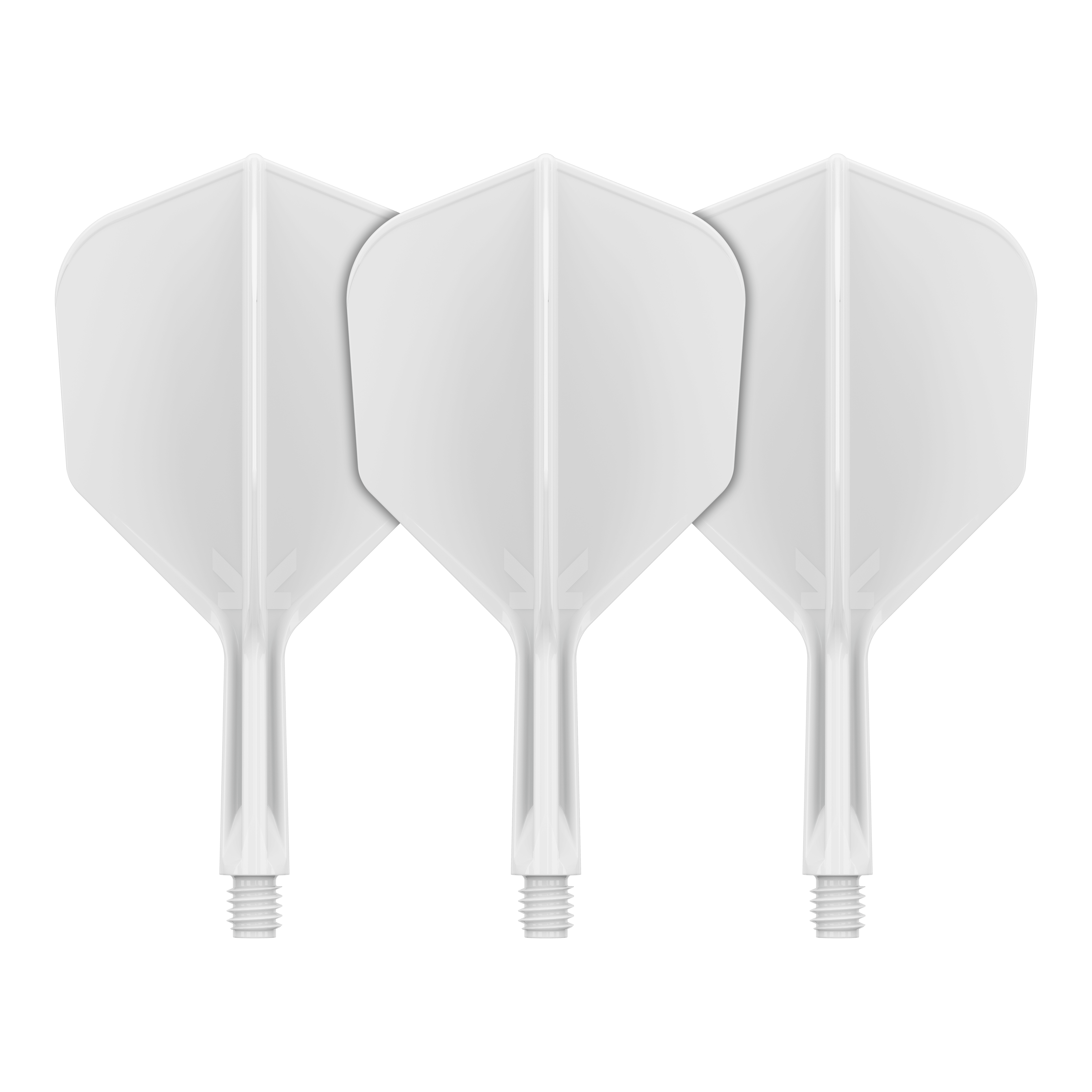 Target K-Flex No6 Flight-System - Weiß Abgebildet ist das Flight-System Target K-Flex No6 in Weiß mit einer Länge von 19 mm. Diese Komponente wird für Dartpfeile verwendet.
