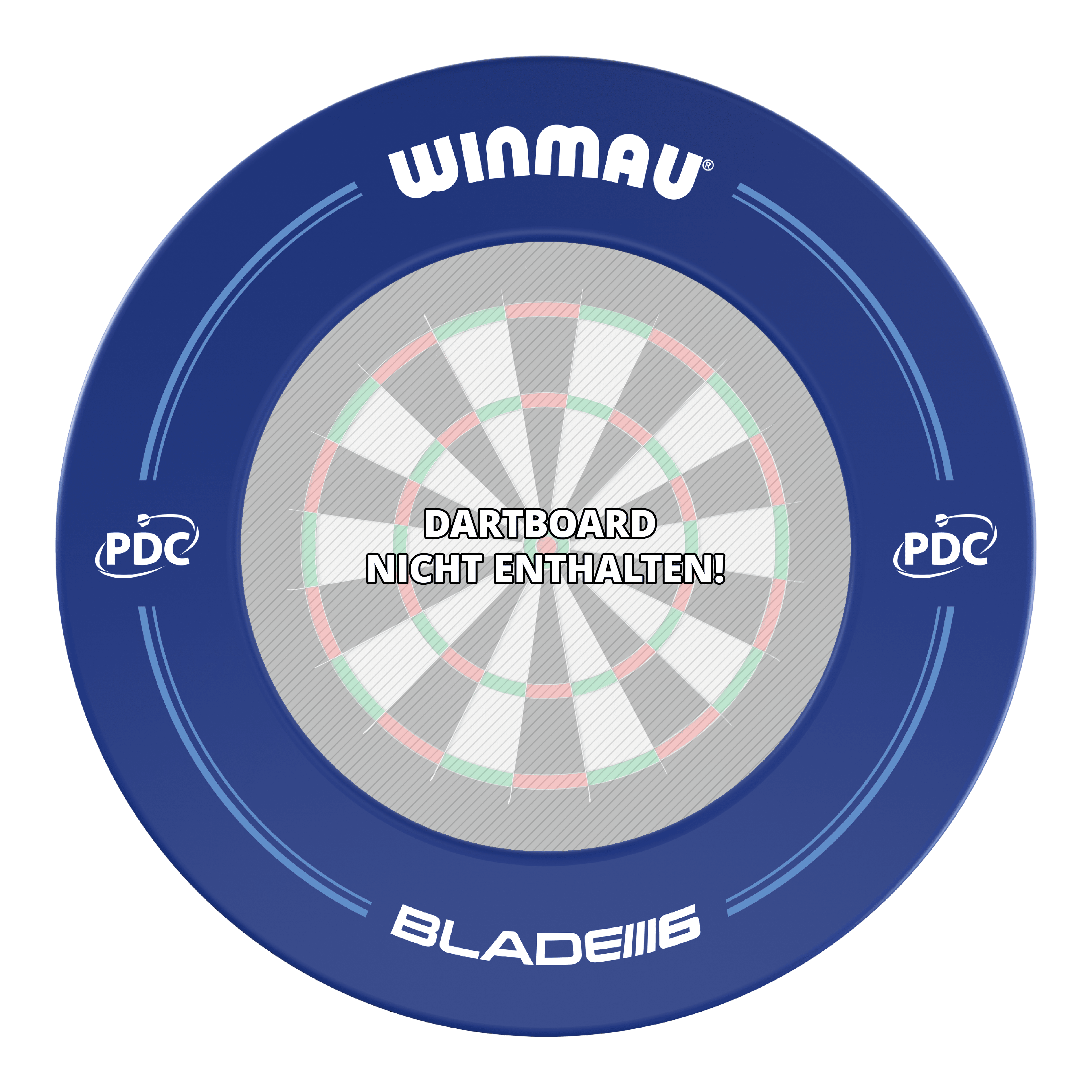 Winmau PDC Dartbord Surround - Blauw