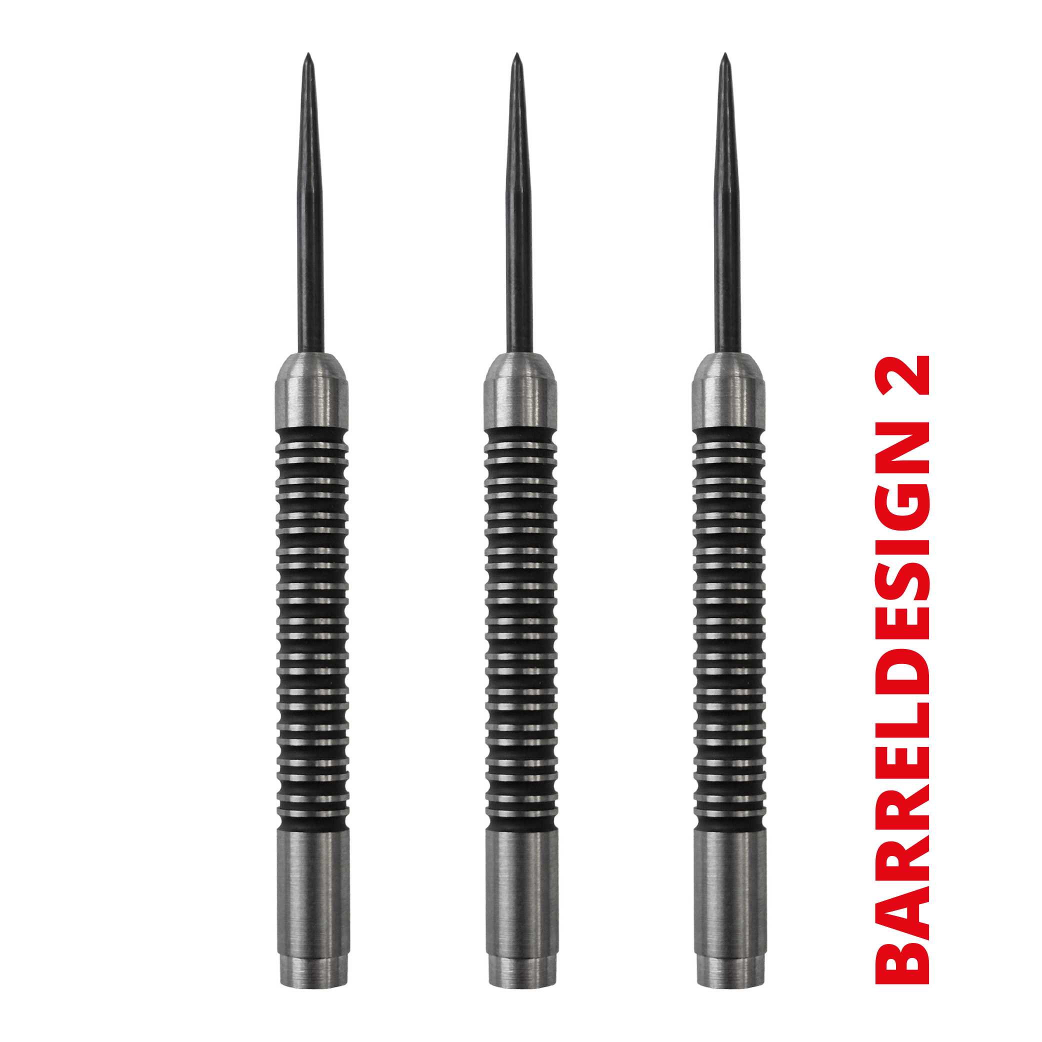 Super Grip 85 % Steeldart Barrels Das Bild zeigt die Super Grip 85 % Steeldart Barrels. Diese Barrels sind besonders für Steeldartspieler geeignet.