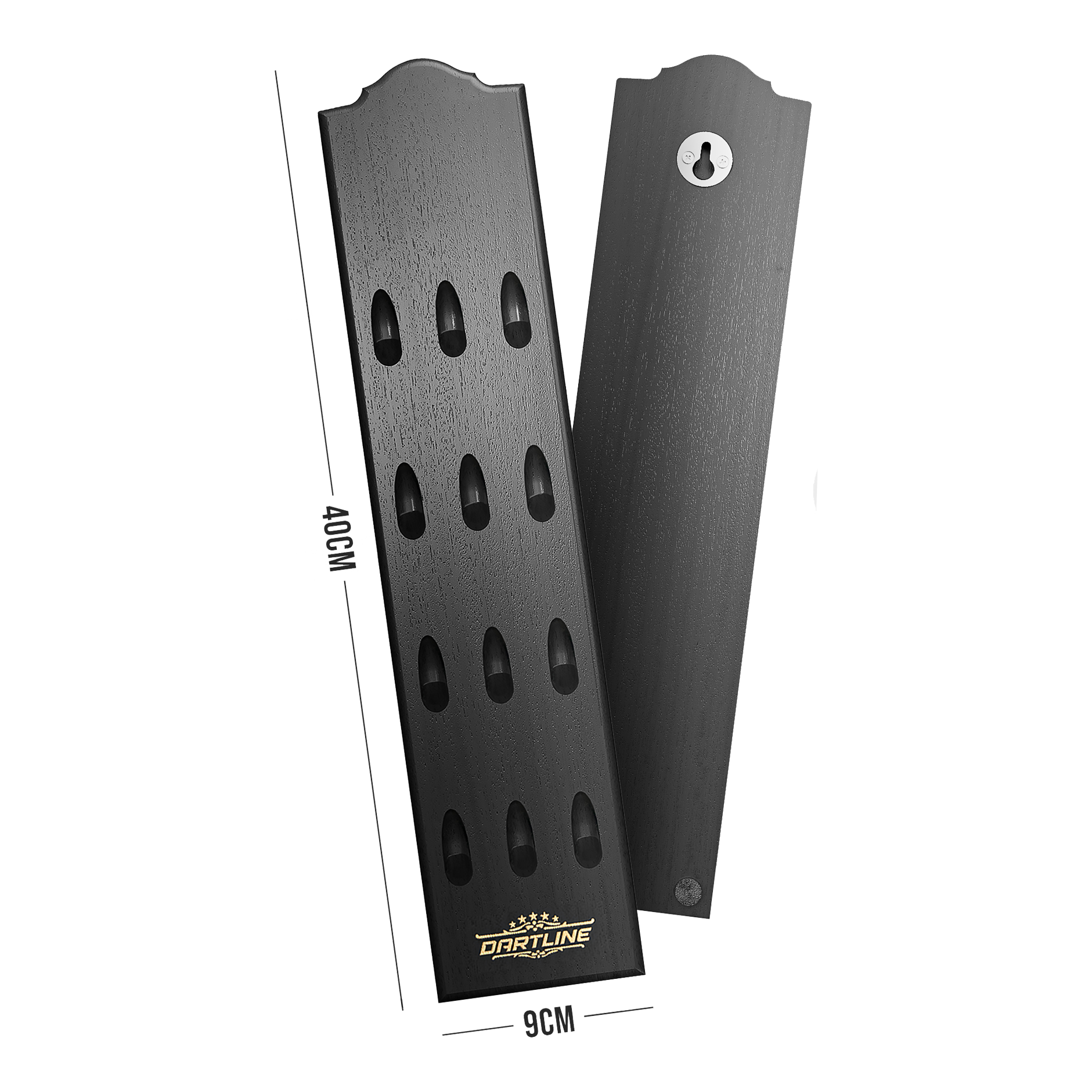 Dartline dart holder 4x1 - black