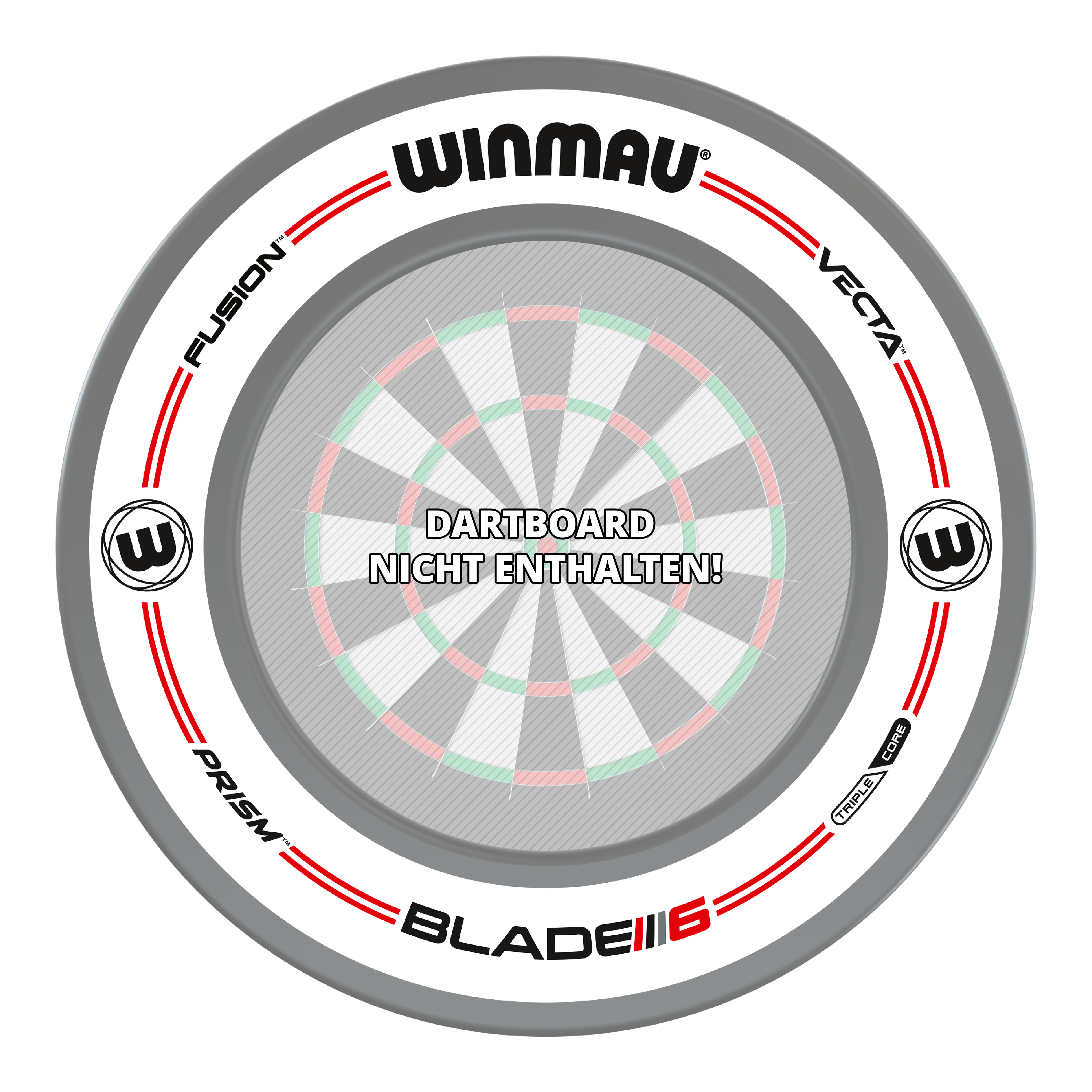 Winmau Pro-Line Original White Dartboard Surround