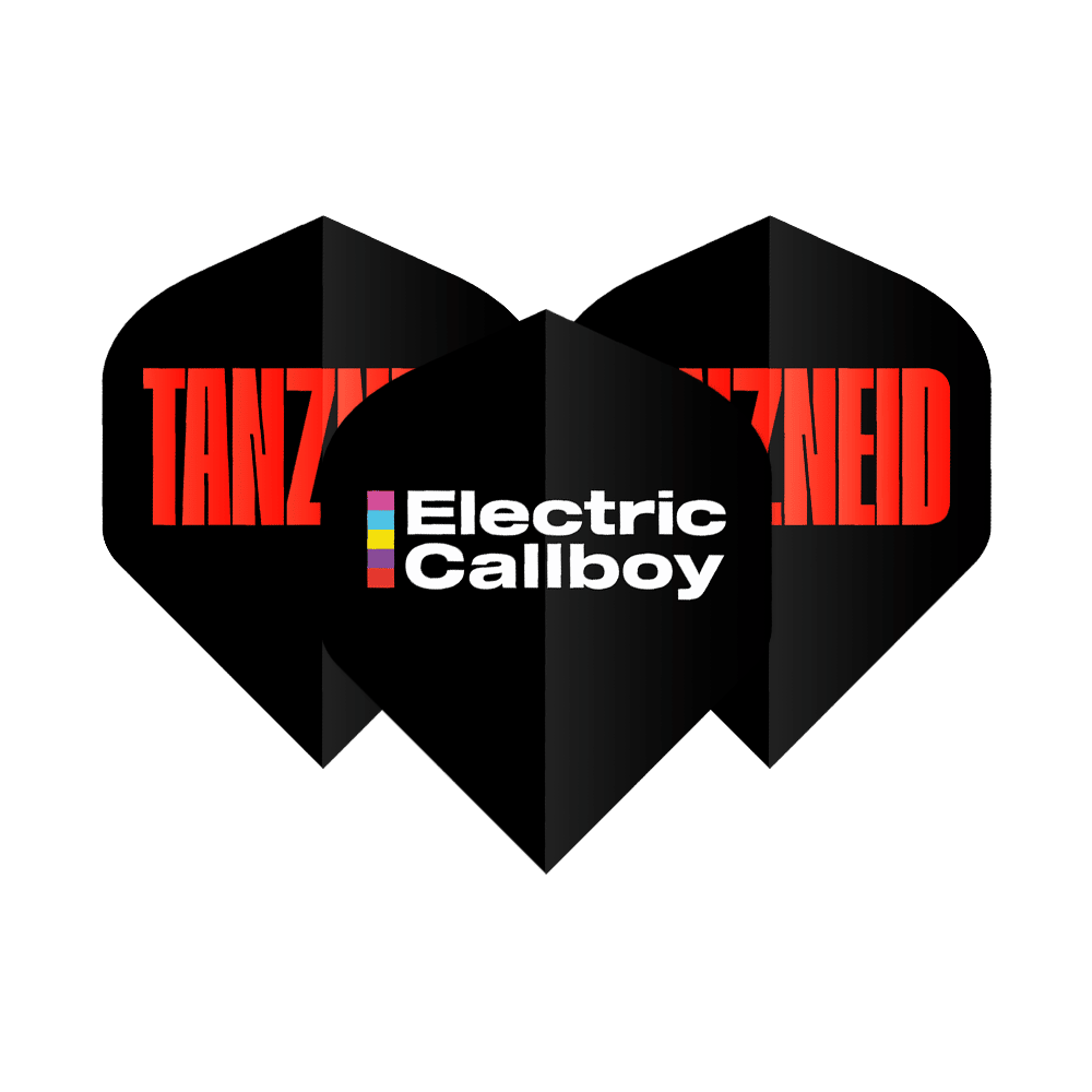 Das Bild zeigt das Produkt Electric Callboy Tanzneid Flight Pack - 10 Sets. Es handelt sich um ein Set Flight Packs, vermutlich in der Farbe Schwarz.