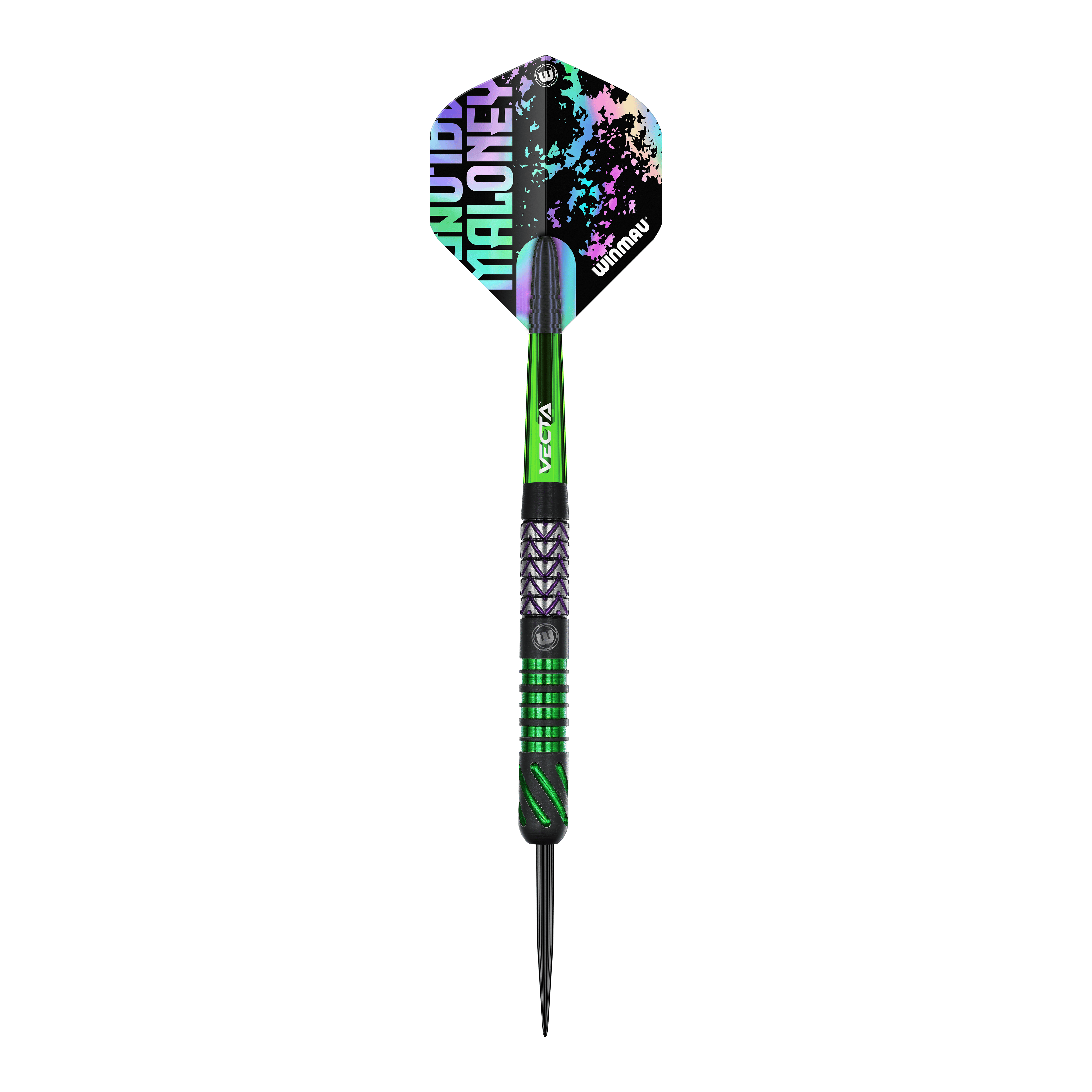 Winmau Mike Maloney Steeldarts Gezeigt werden die Winmau Mike Maloney Steeldarts. Sie sind ideal für Dart-Wettkämpfe und Hobbyspieler.