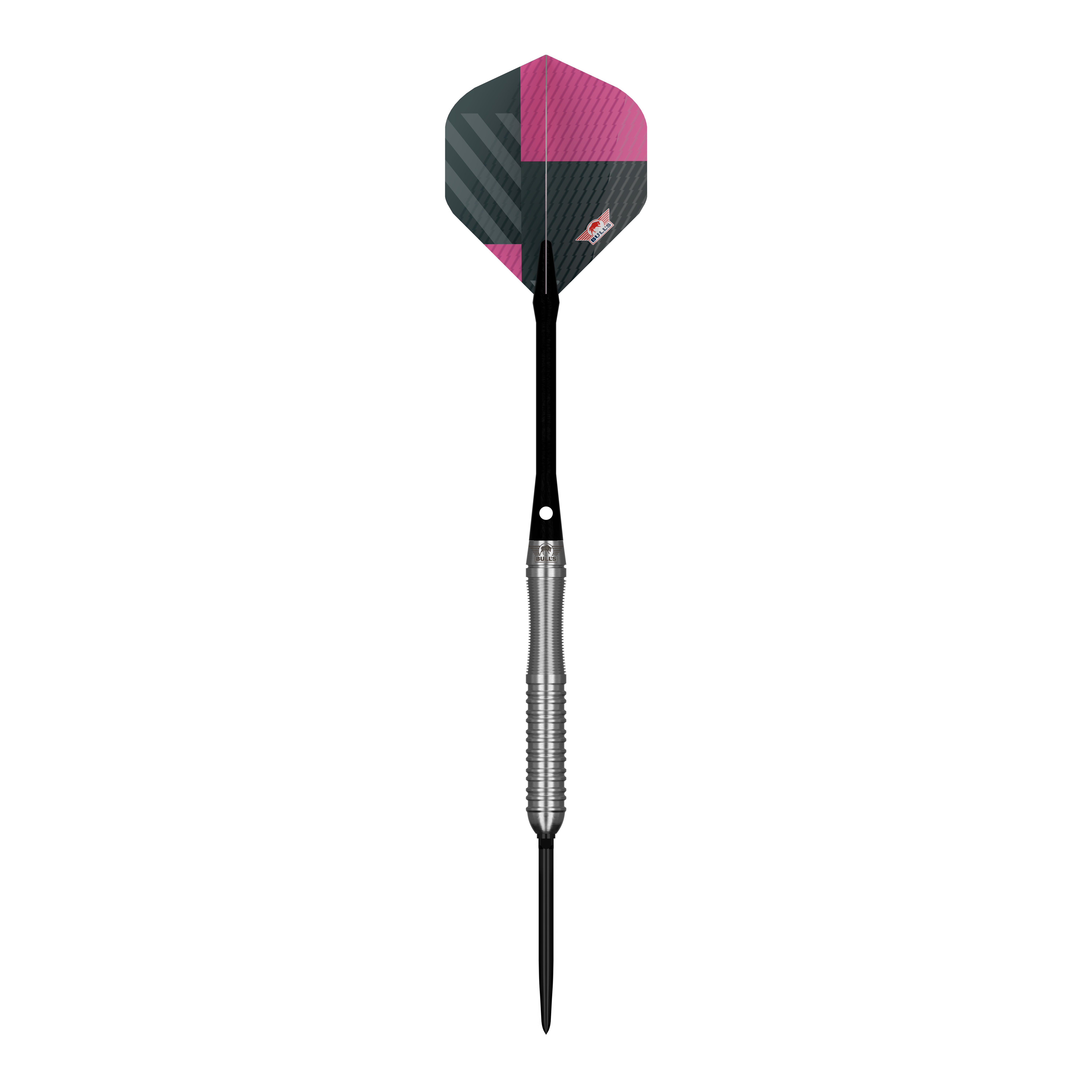 Šipky Bulls NL Volt Pink Convertible Point Steel Darts Zu sehen sind Bulls NL Volt Pink Convertible Point Steeldarts. Das Set bietet mehrere Darts in Pink.