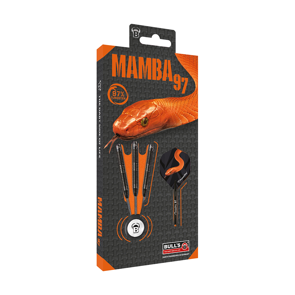 Fléchettes en acier Bulls Mamba-97 M5