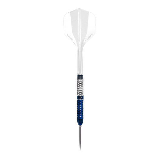 Dardos de acero Harrows GEO Parallel Quick Point Dieses Foto stellt die Harrows GEO Parallel Quick Point Steeldarts dar. Die Darts sind aus einer bestimmten Perspektive gezeigt.