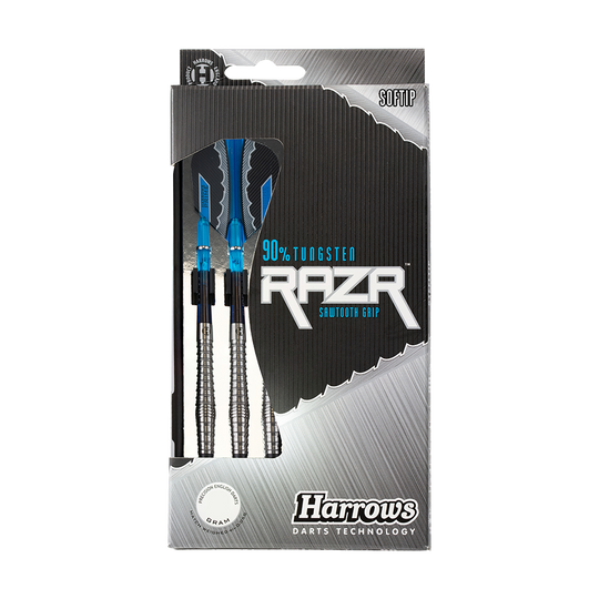 Harrows RAZR Bulbous 90% Tungsten soft darts