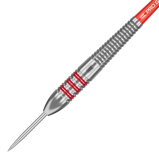 Šipky Target Nathan Aspinall Brass Steel - 22g Hier sind die Target Nathan Aspinall Brass Steeldarts - 22g zu sehen. Sie haben ein elegantes Design und bieten optimale Kontrolle beim Werfen.