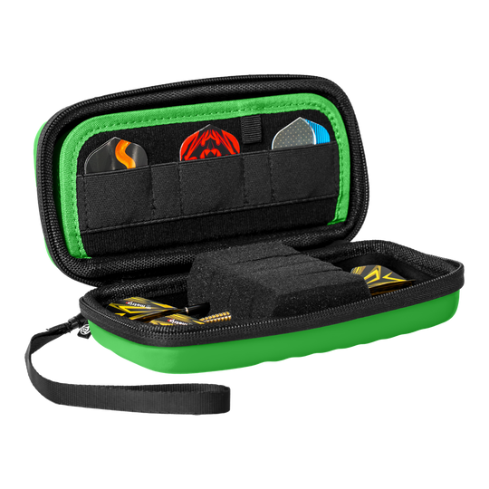 Pouzdro na šipky Beazd Orbis S - zelené Zu sehen ist ein Beazd Orbis S Dartcase. Das Case zeichnet sich durch ein robustes Design aus.