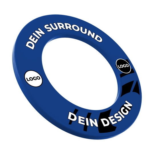 Dartboard Surround mit Deinem Design Das Bild zeigt ein Produkt mit dem Dateinamen MSF-Blau_Dartboard_Surround_Wunschdruck_Blau_1. Weitere Details zu diesem Produkt sind nicht verfügbar.