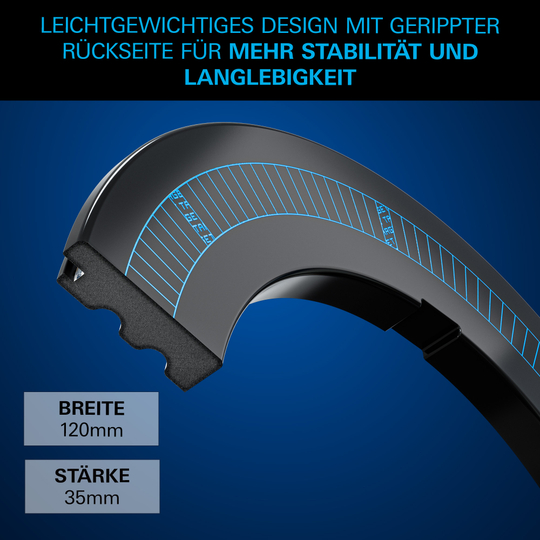Target Corona Vision Notched Dartboard Surround with Lighting Das Bild zeigt das Target Corona Vision Notched Dartboard Surround mit Beleuchtung. Die Aufnahme zeigt das beleuchtete Surround am Board.
