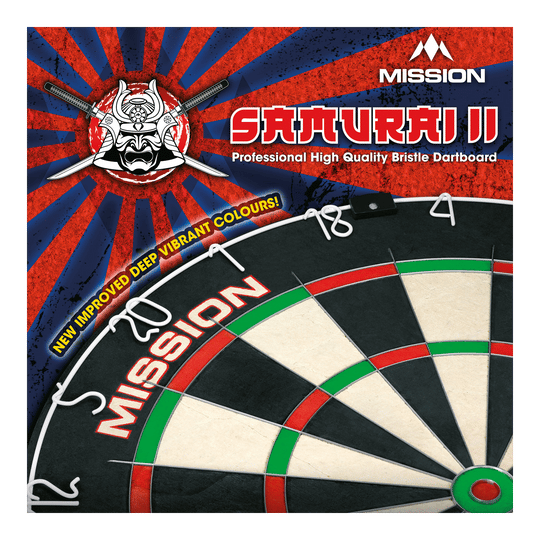 Mission Samurai 2 Steeldartboard