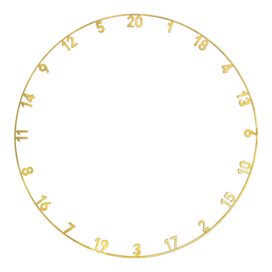Precise 180 Endorphine Steeldartboard mit Nummernring - Gold Dieses Bild zeigt das Precise 180 Endorphine Steeldartboard mit Nummernring in Gold. Das Board eignet sich ideal für Dart-Fans, die Wert auf Design legen.